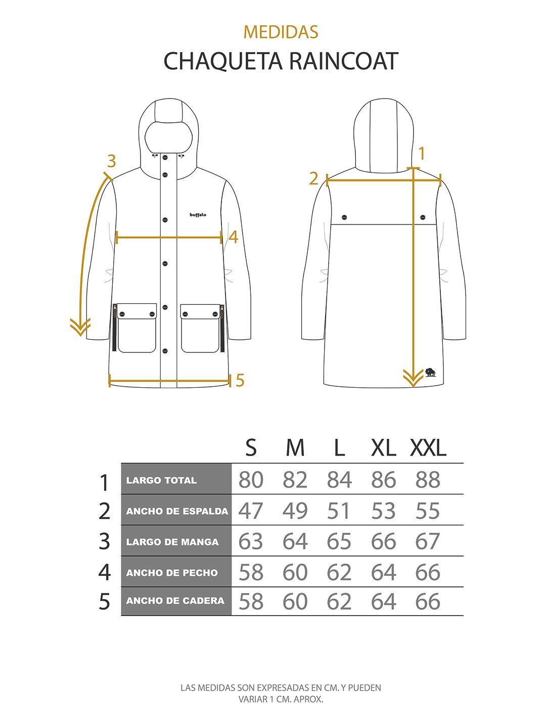 Impermeable Raincoat 2 Hombre Buffalo-4