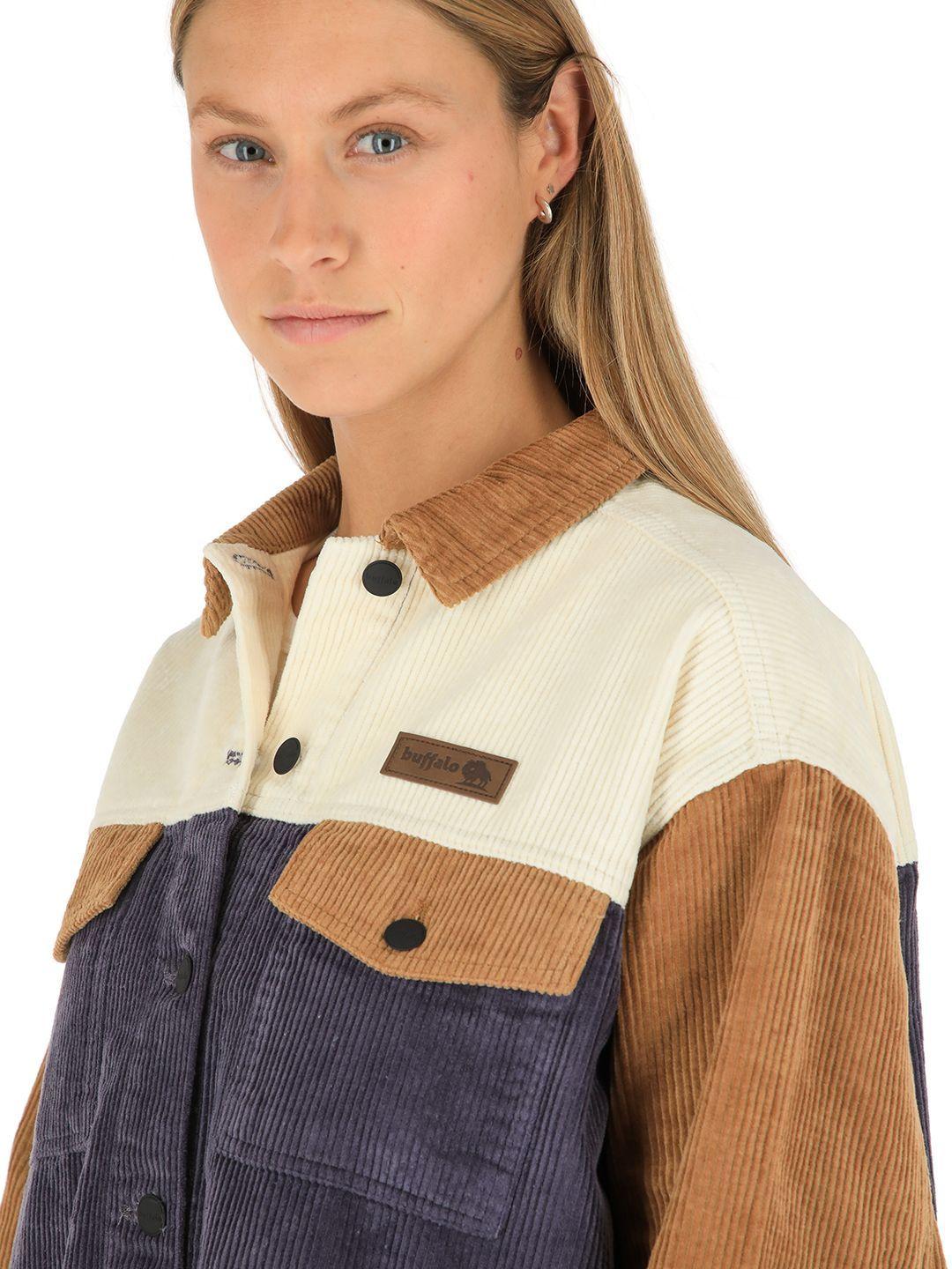 Chaqueta Canelo Mujer Buffalo-3