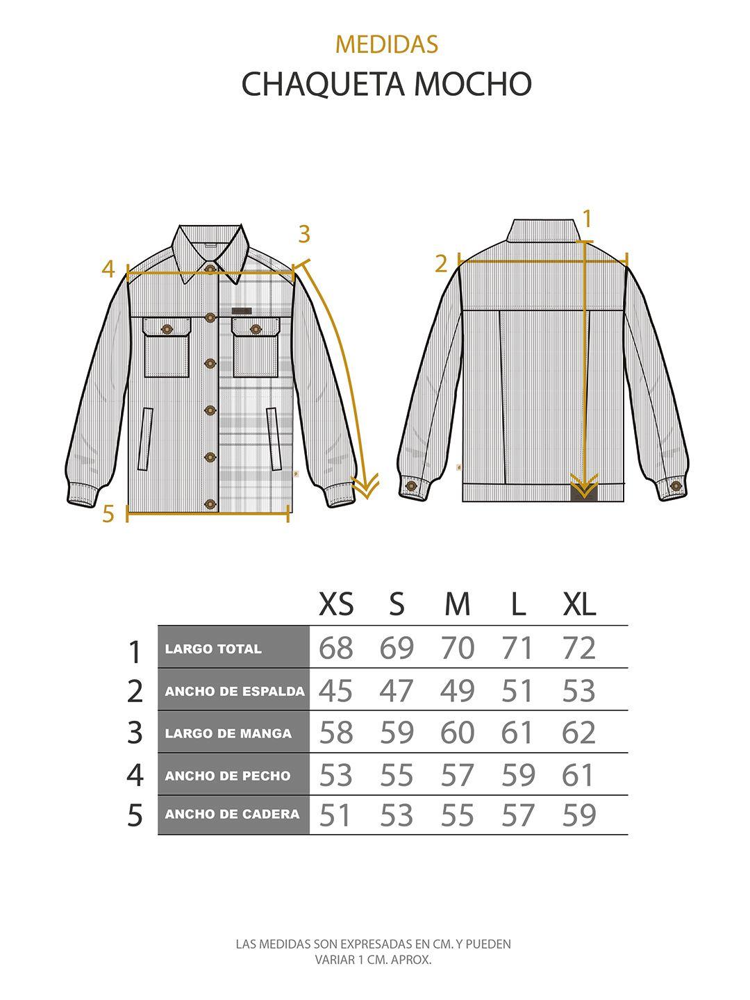 Chaqueta Mocho Mostaza Mujer-4