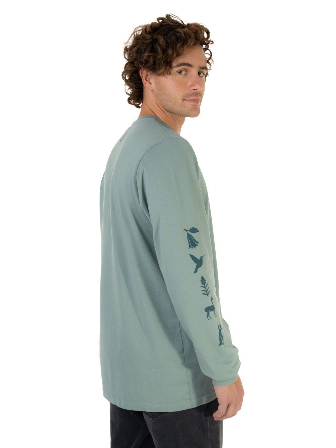 Polera Manga Larga Tierra Sur Hombre Buffalo-2