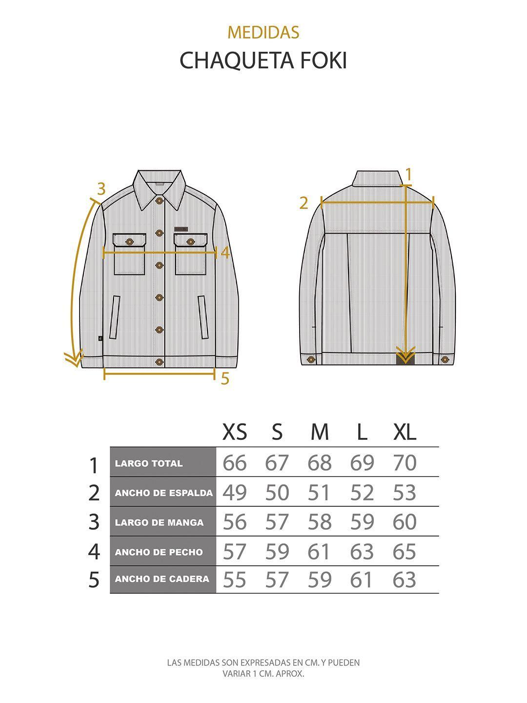Chaqueta Cotele Foki Blanco Mujer-4