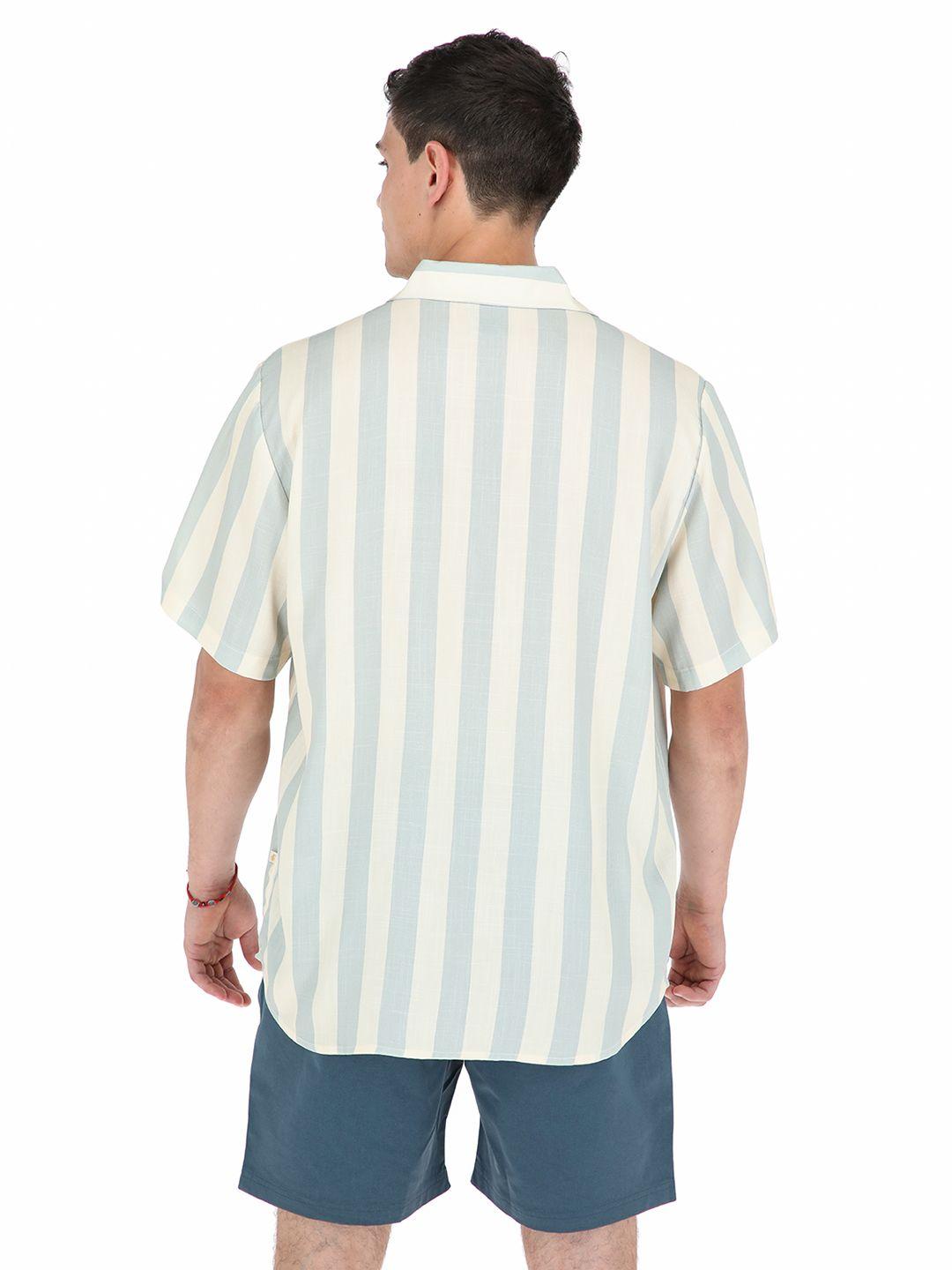 Guayabera Opal Beige Hombre Buffalo-2