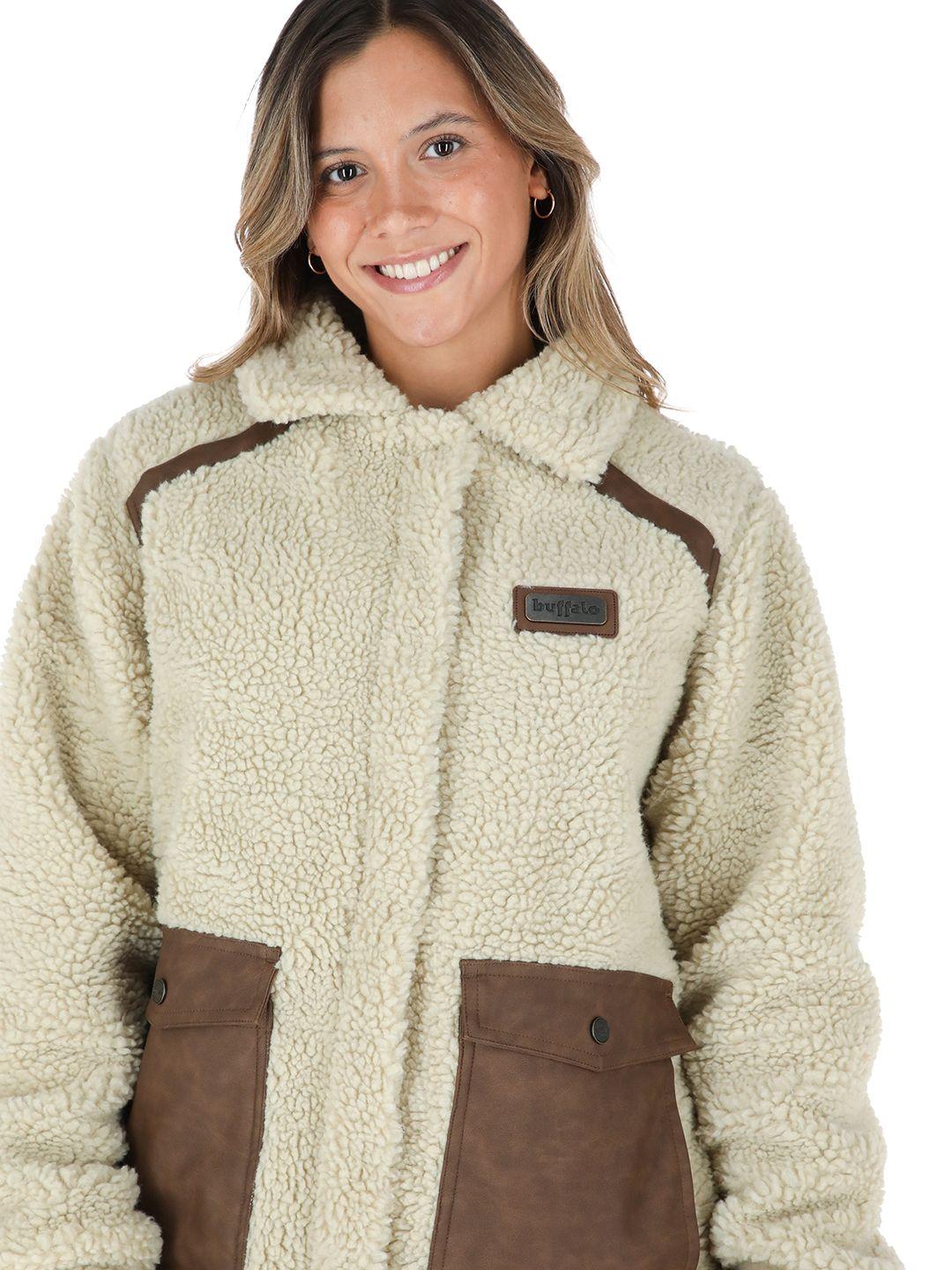 Chaqueta Chepu Beige - Negro Mujer-3