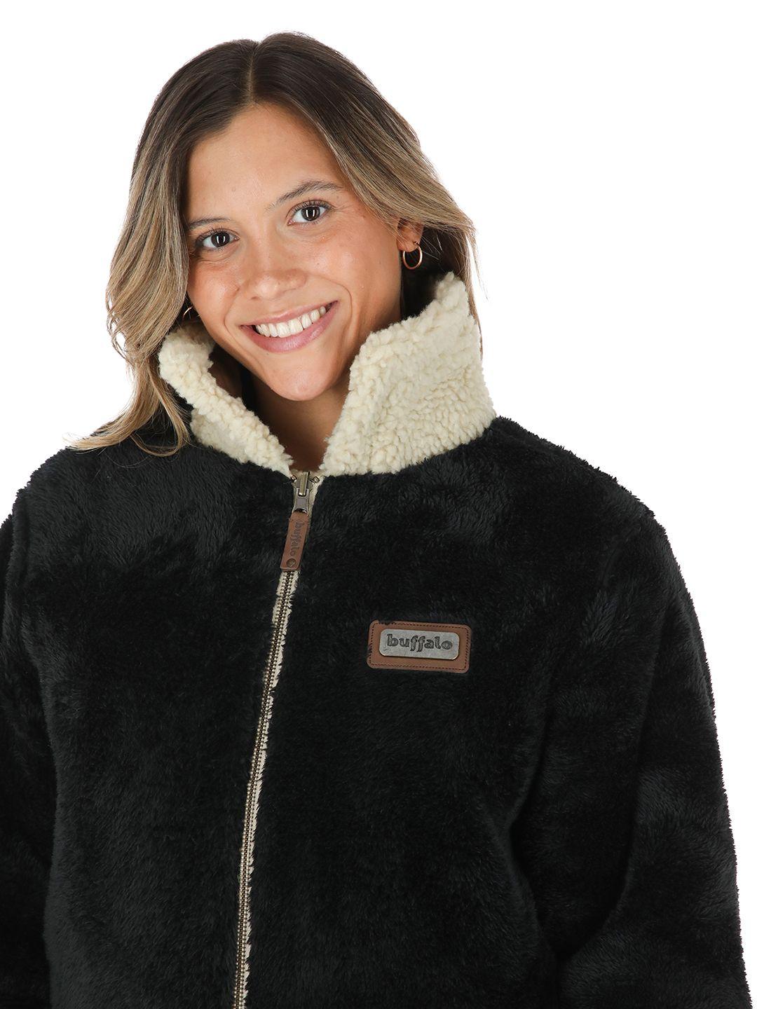 Chaqueta Chepu Beige - Negro Mujer-7