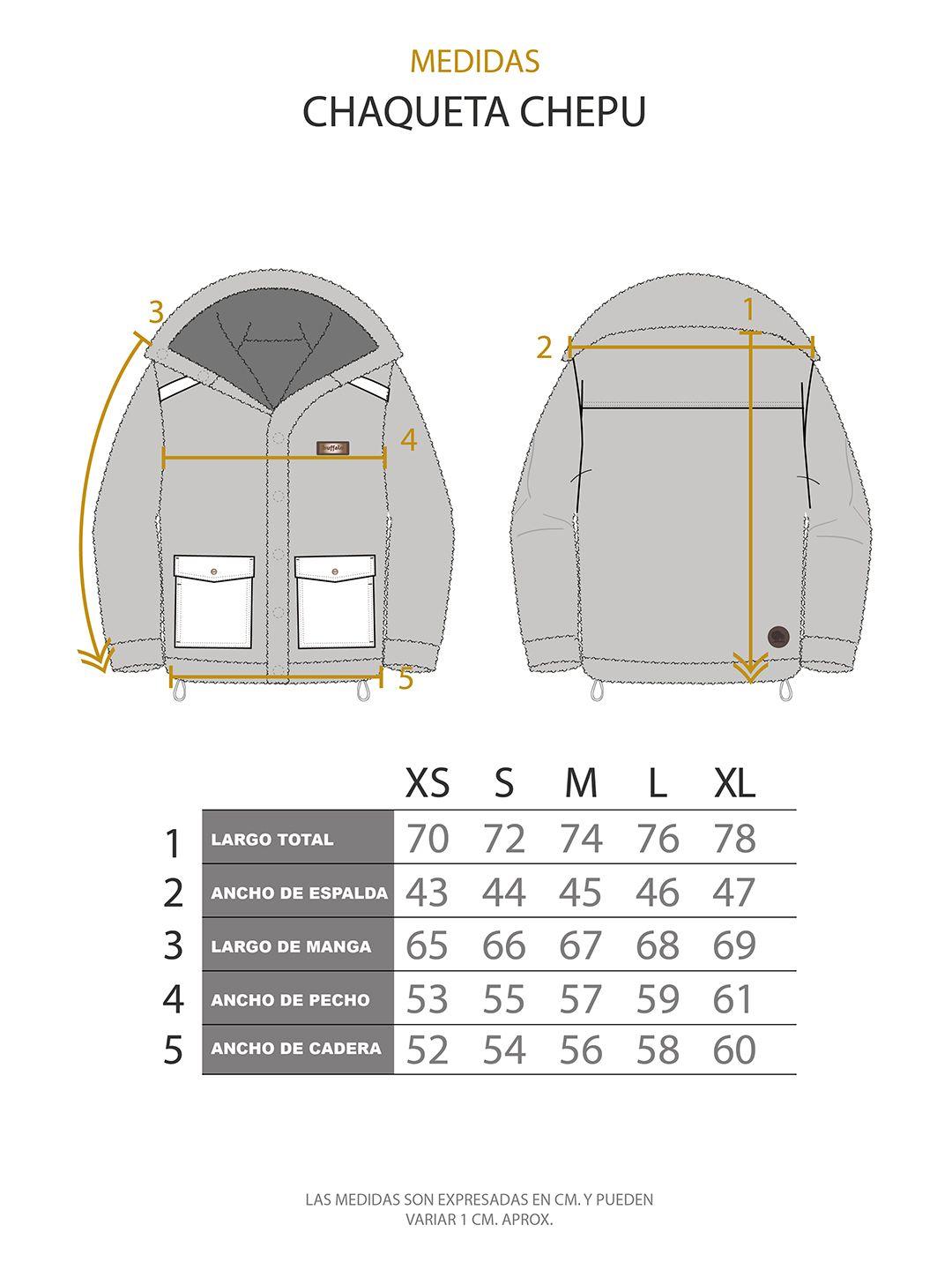 Chaqueta Chepu Beige - Negro Mujer-8
