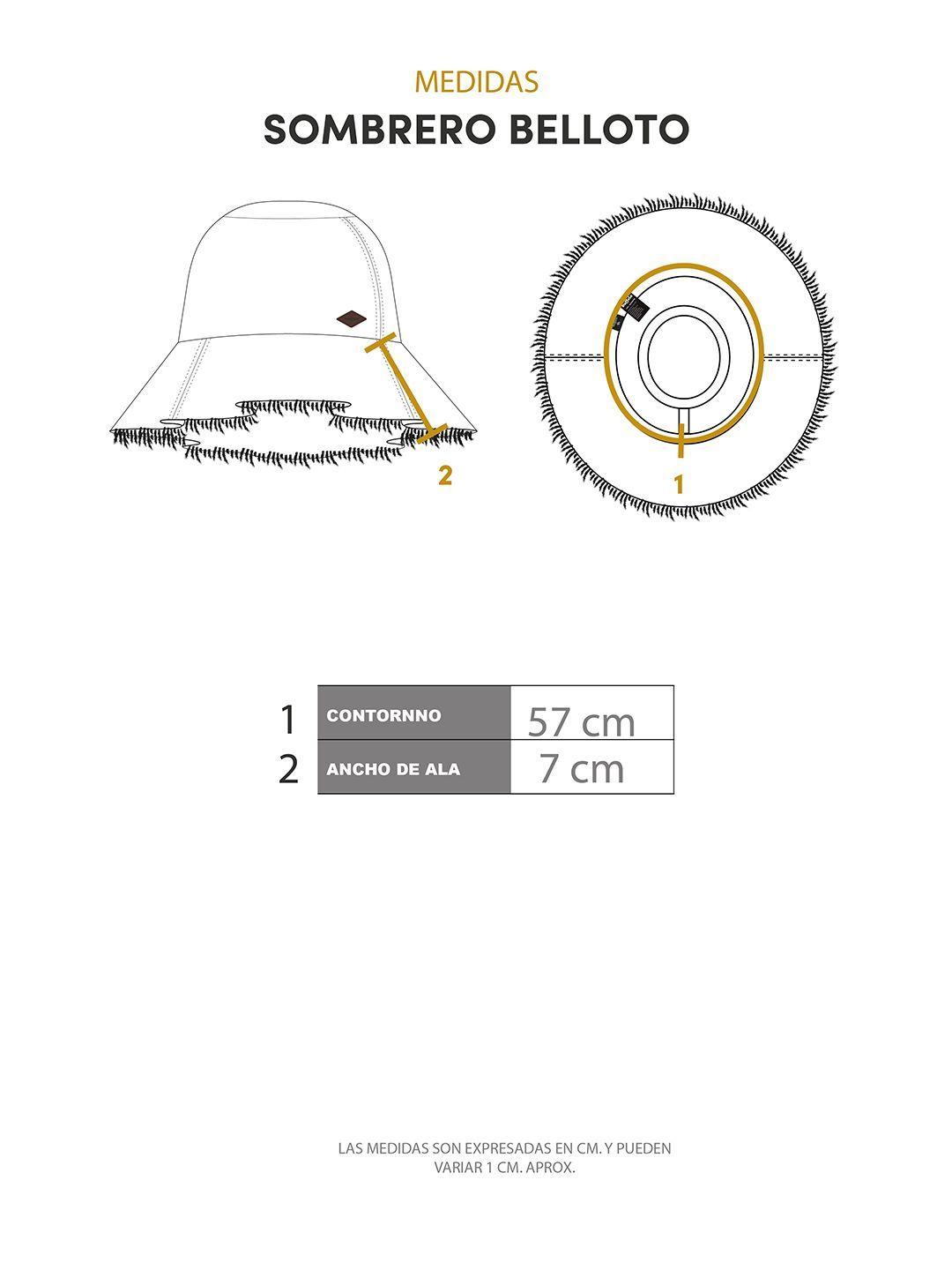 Sombrero Belloto Unisex Buffalo-4