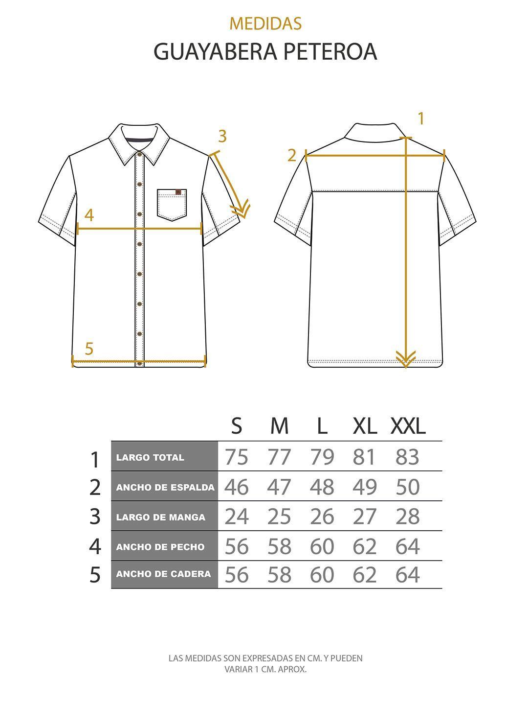 Guayabera Peteroa Hombre Buffalo-4