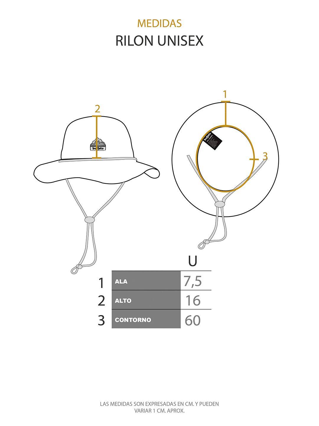 Sombrero Rilon Unisex Buffalo-6