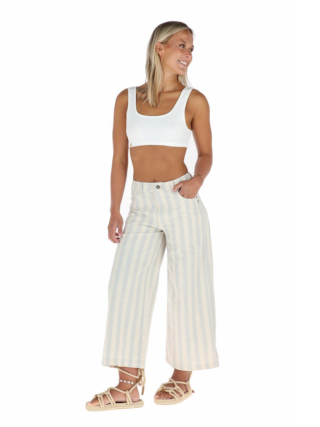Pantalon Luzar Beige Mujer Buffalo-1