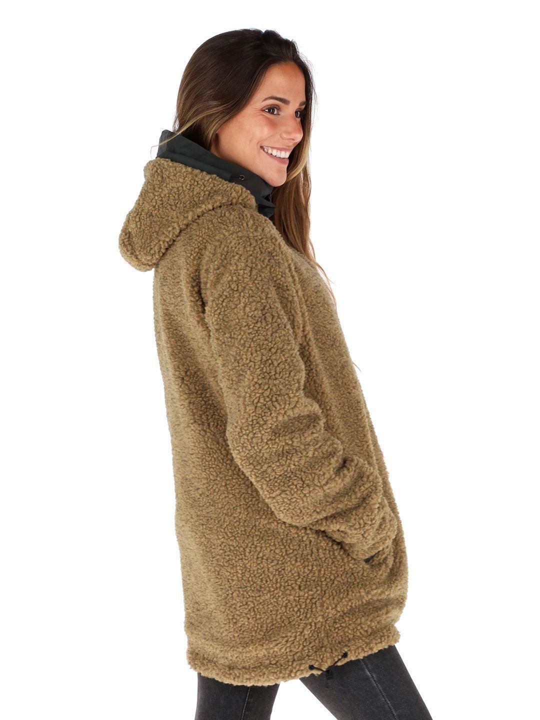 Parka Impermeable Reversible Camaleon Mujer Buffalo-6