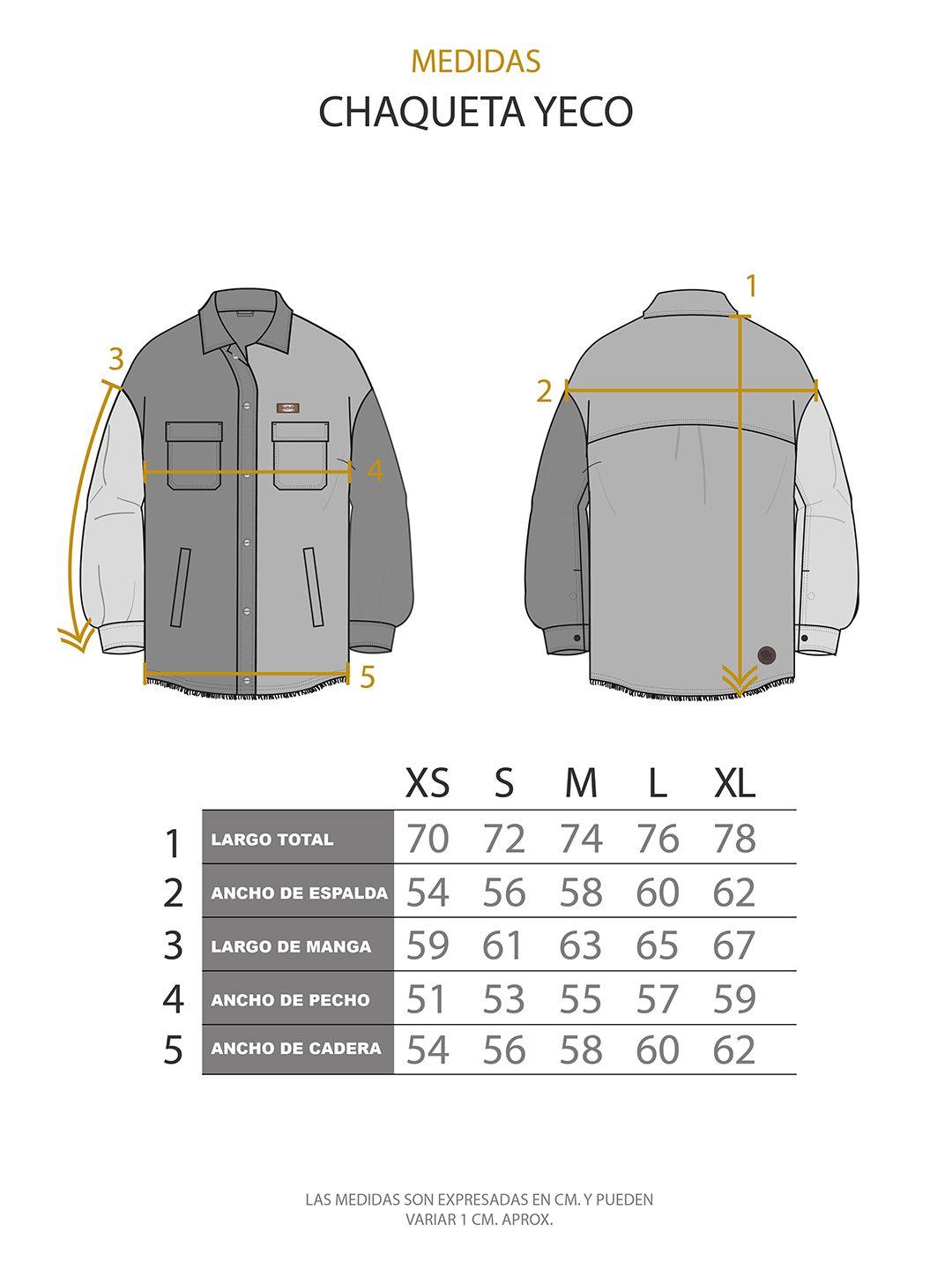 Chaqueta Yeco Cafe Mujer Buffalo-4