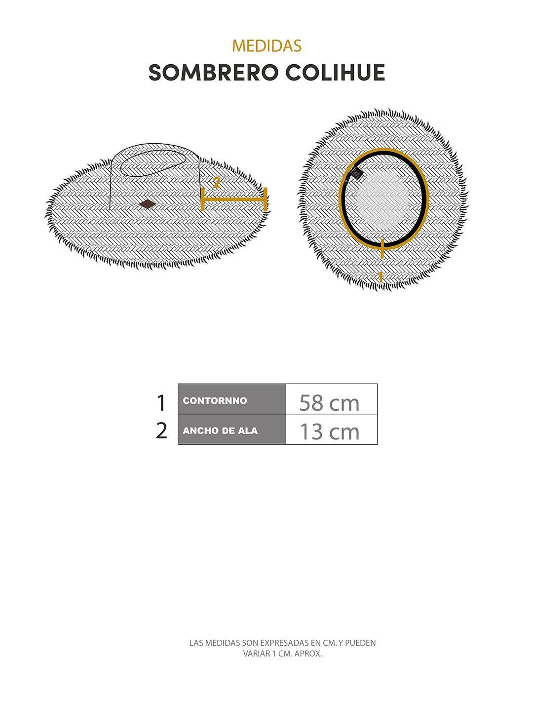 Sombrero De Paja Colihue Buffalo-4