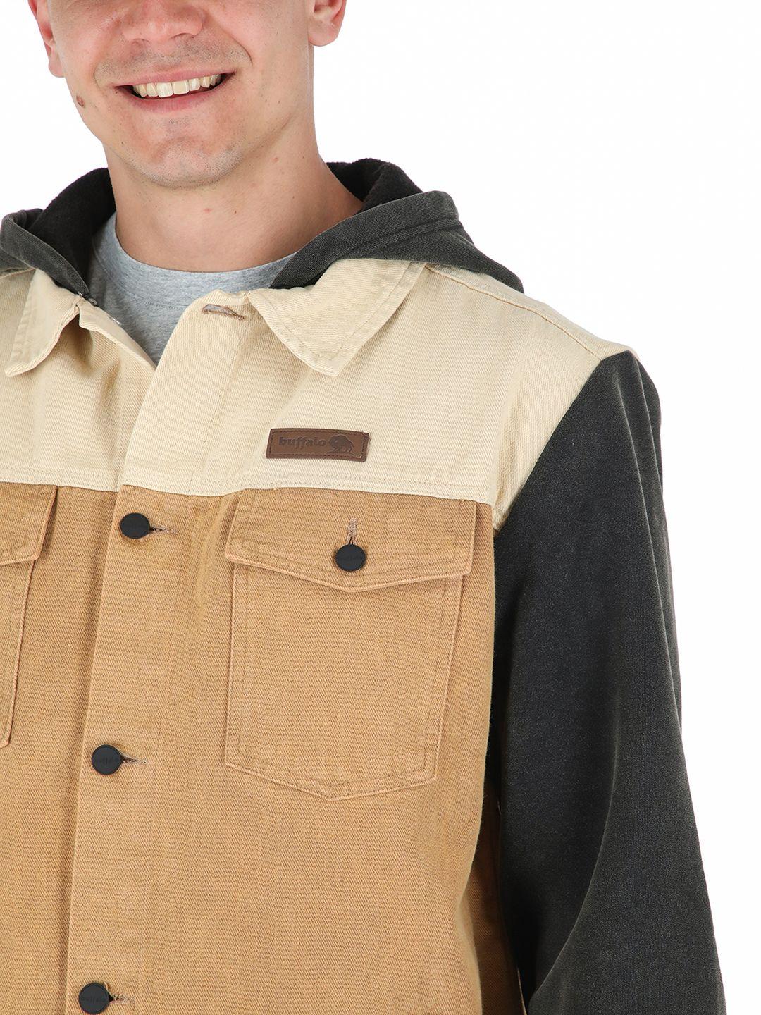 Chaqueta Mare Mostaza Hombre Buffalo-3