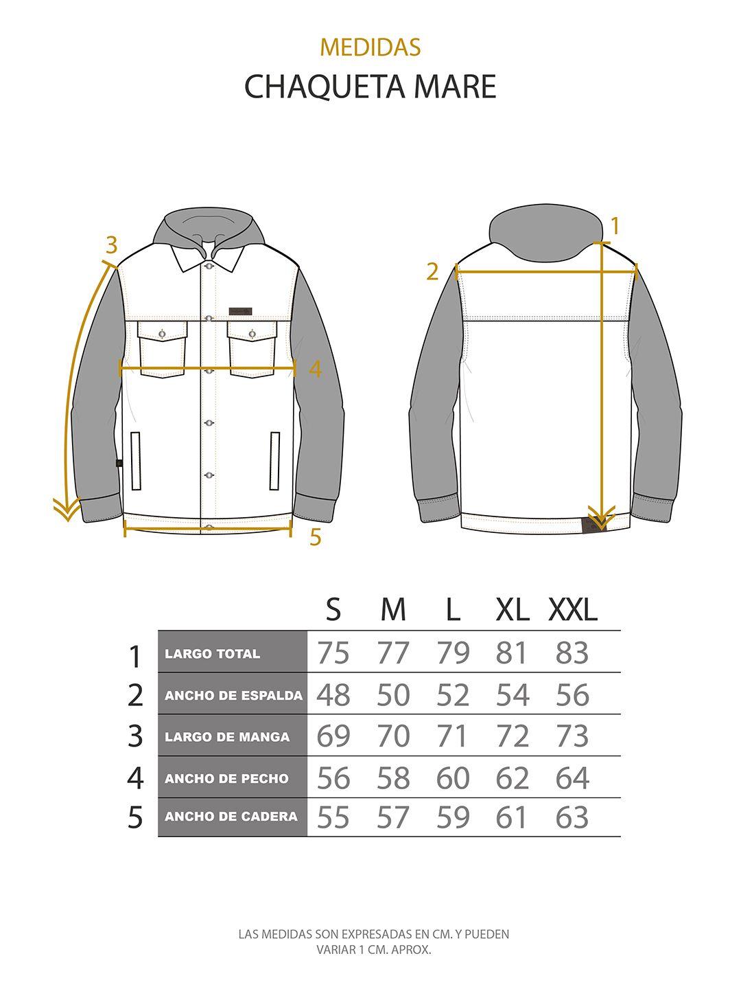 Chaqueta Mare Mostaza Hombre Buffalo-4