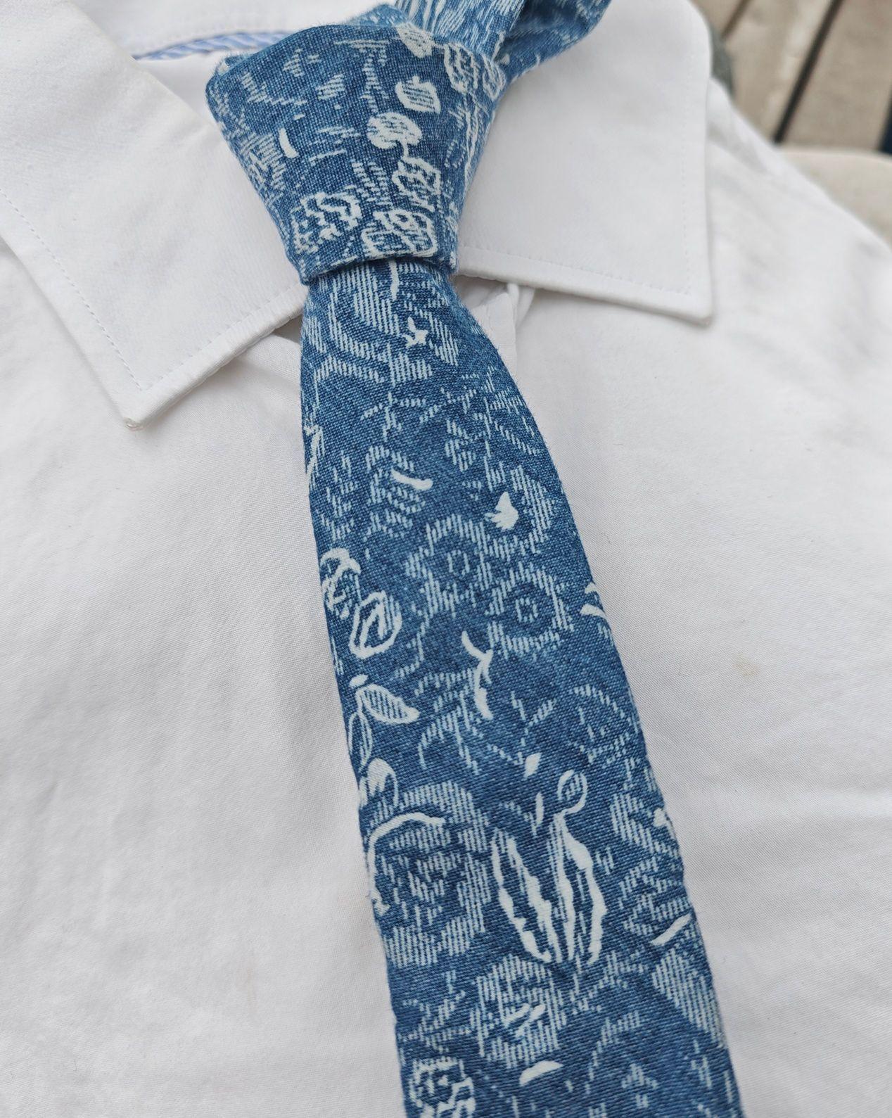 Corbata algodón Bluelady-1