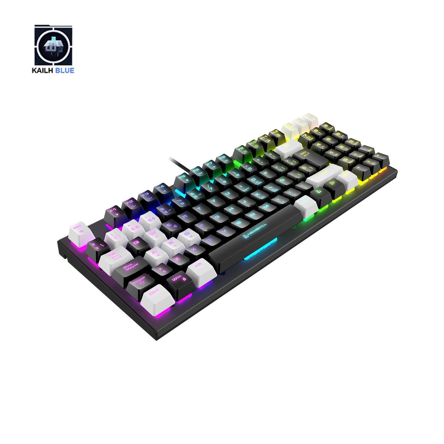 Teclado Gamer Chronos TKL Negro Switch Outemu Blue-10