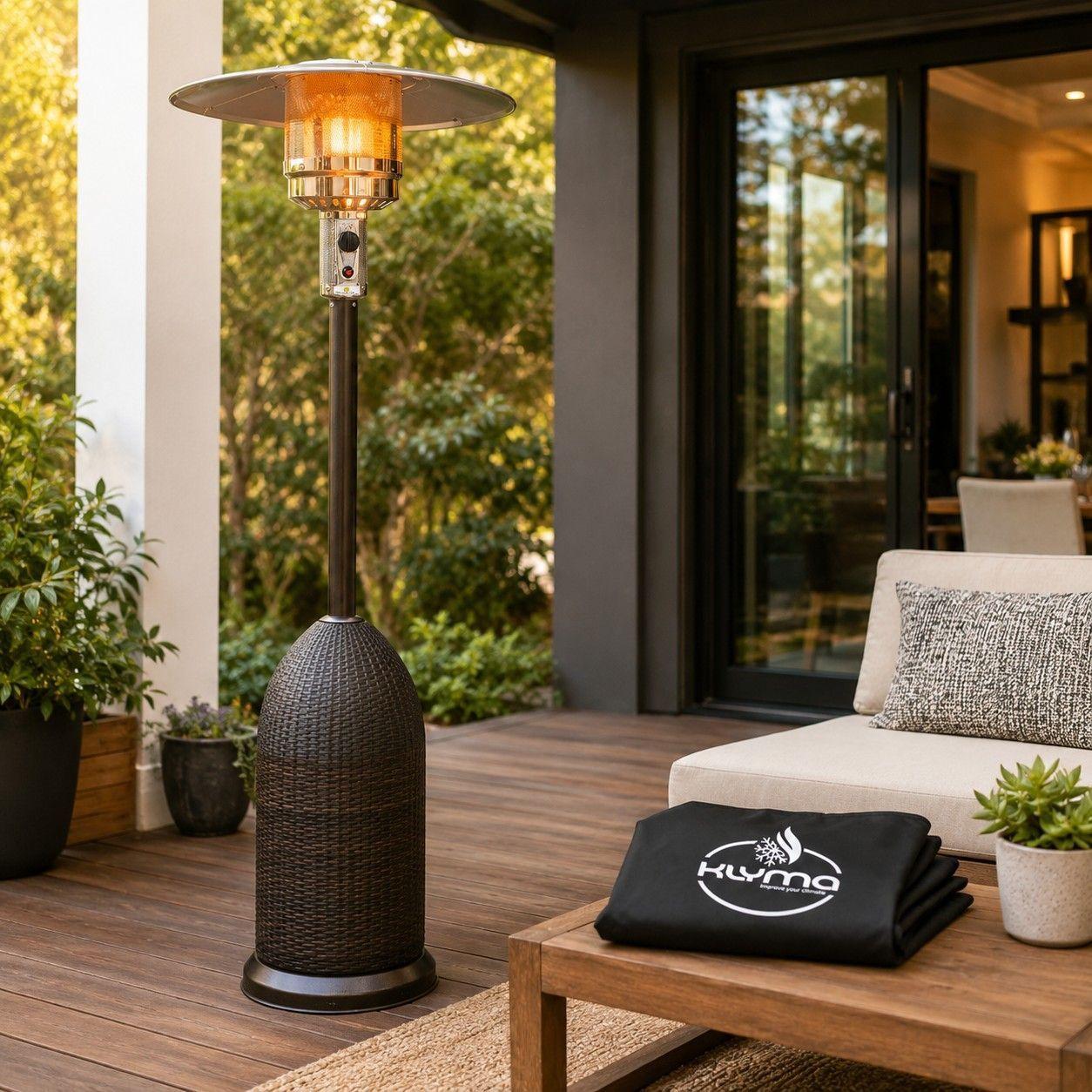 Estufa a Gas Exterior SETAX Rattan BLT Funda-6