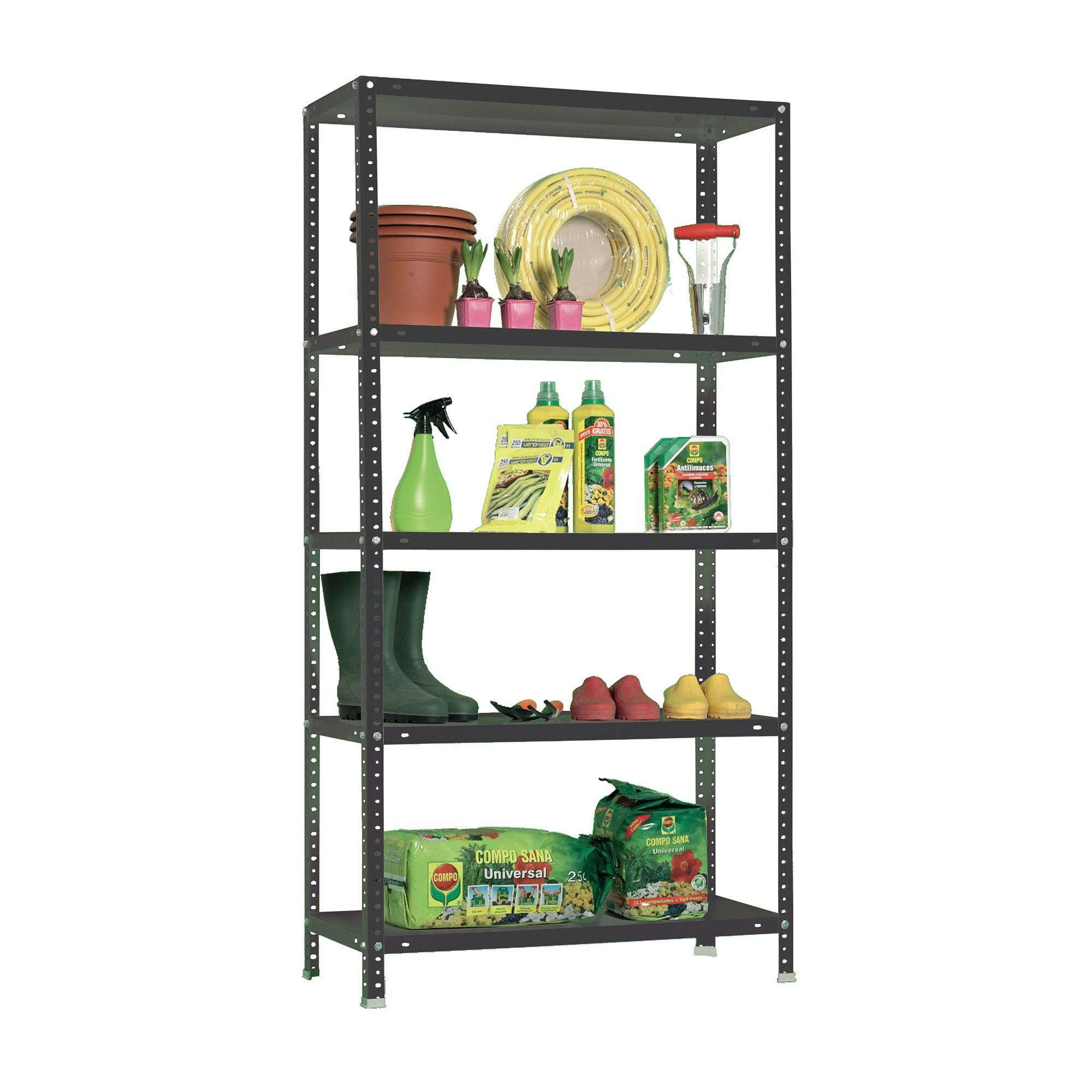 Estanteria Metalica Comfort 5/300 Antracita-3