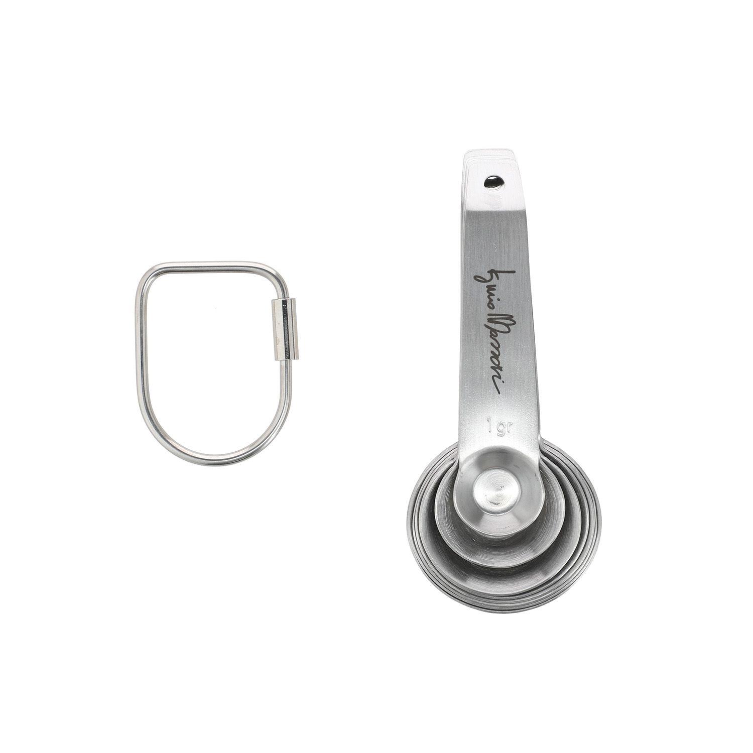 Cucharas de Medicion acero inox Massari-2