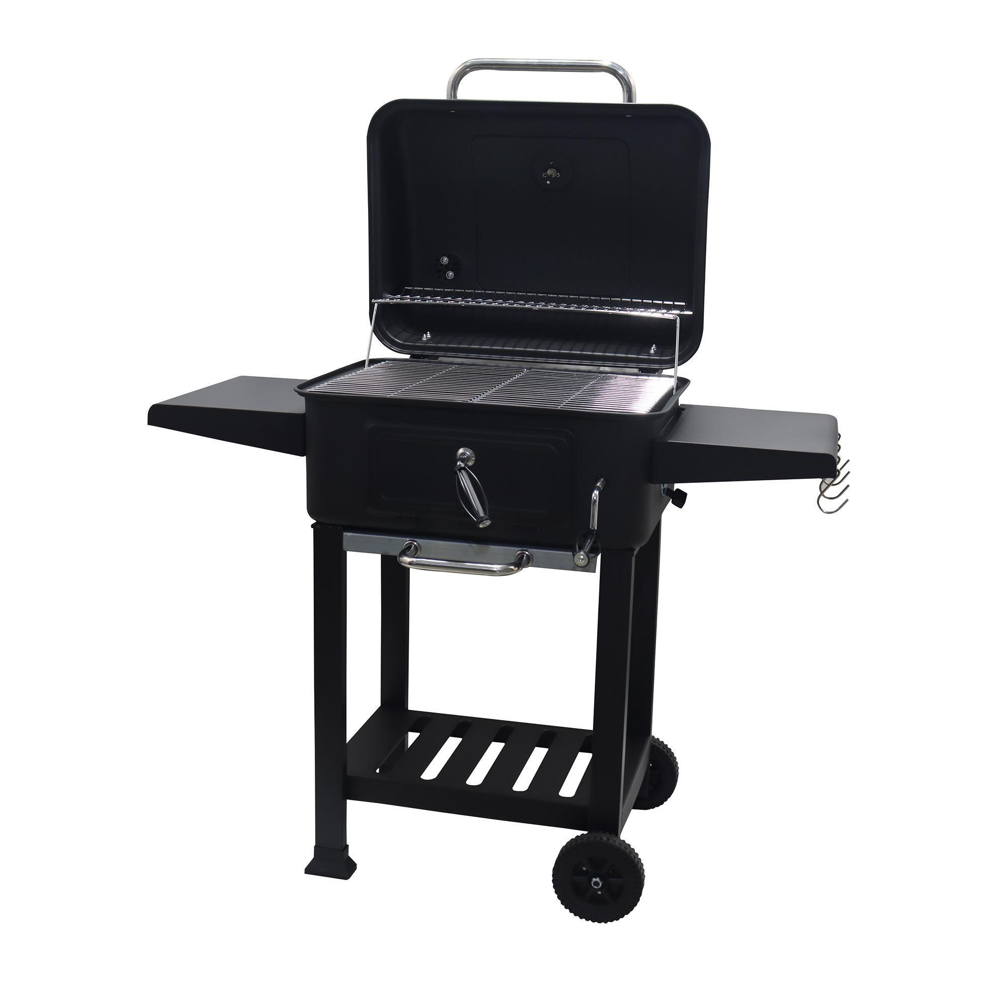 Parrilla a Carbón Chicago Black-2