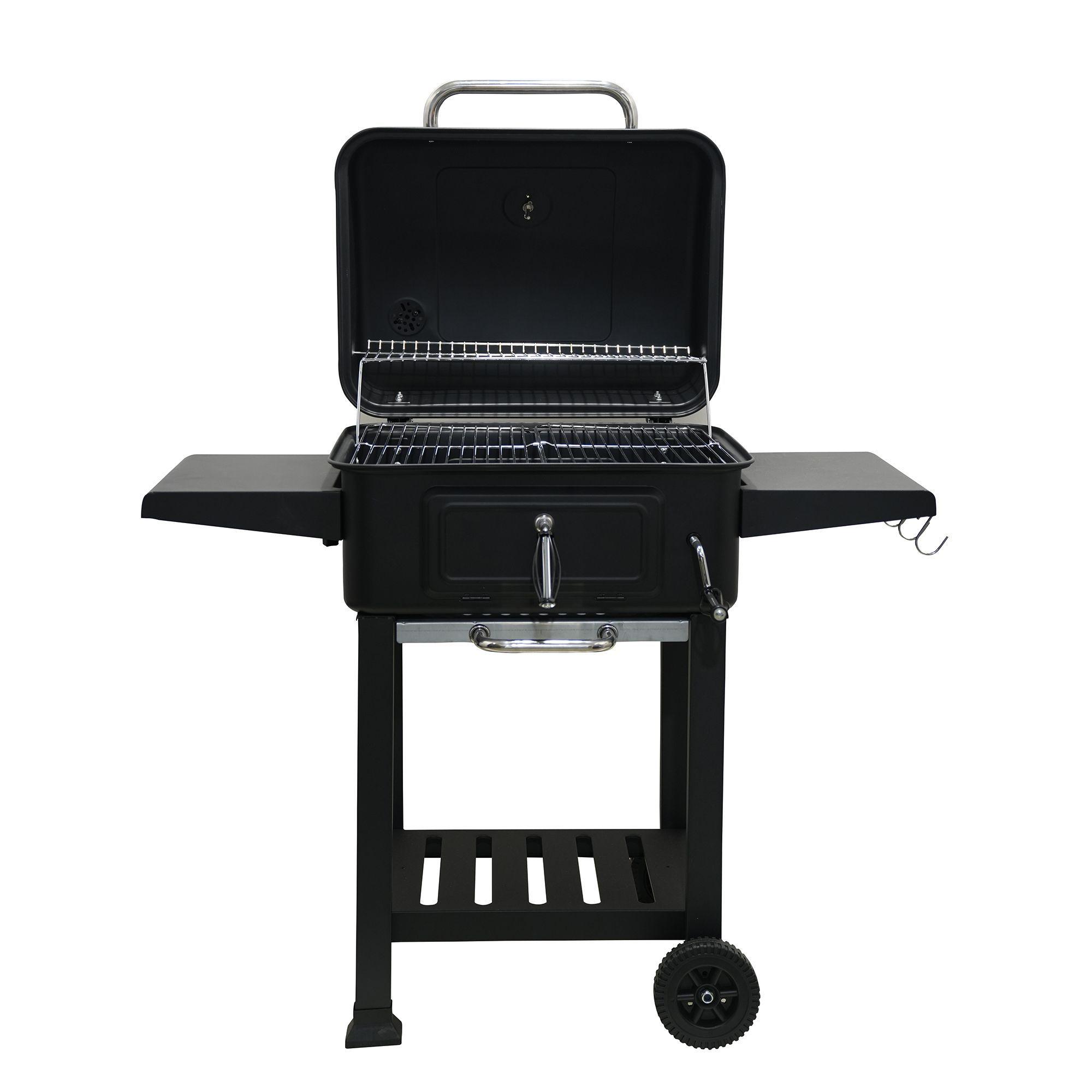 Parrilla a Carbón Chicago Black-5