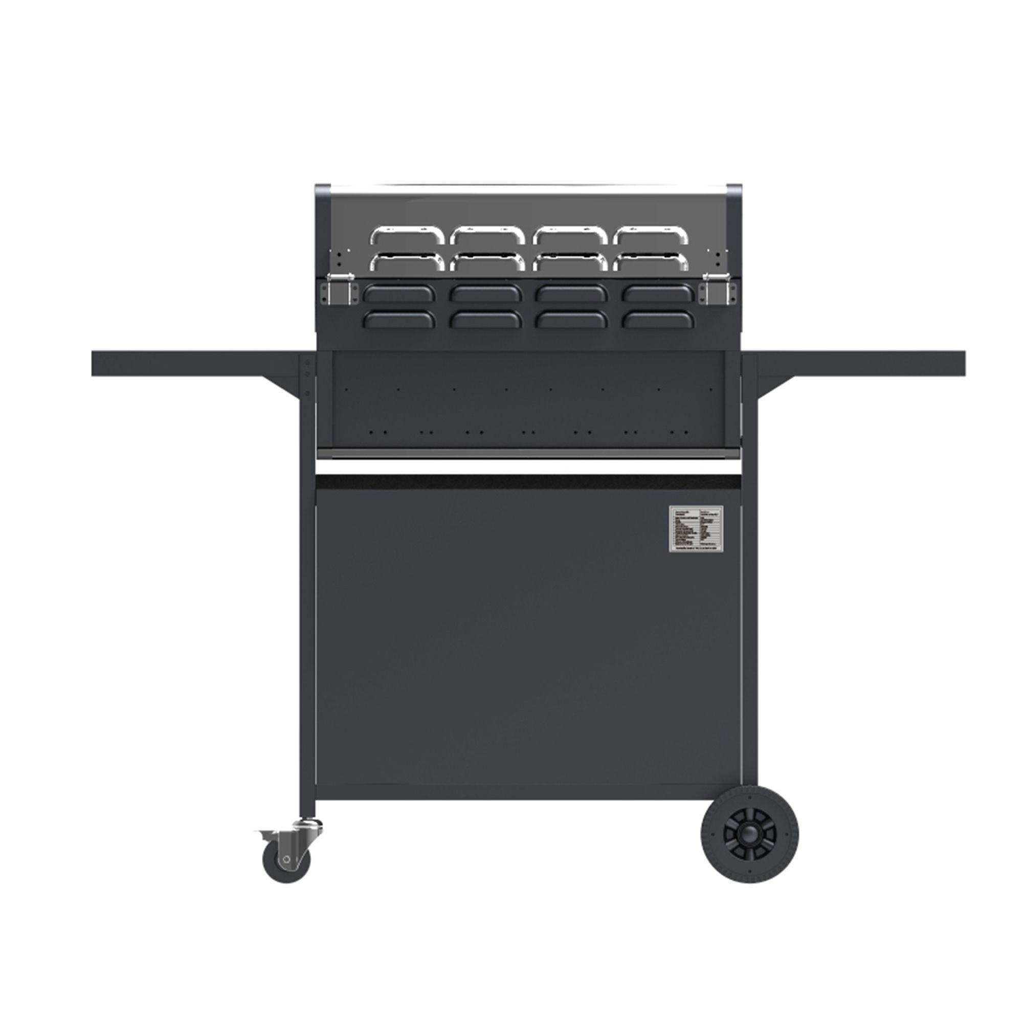 Parrilla a Carbón Chicago Black-5