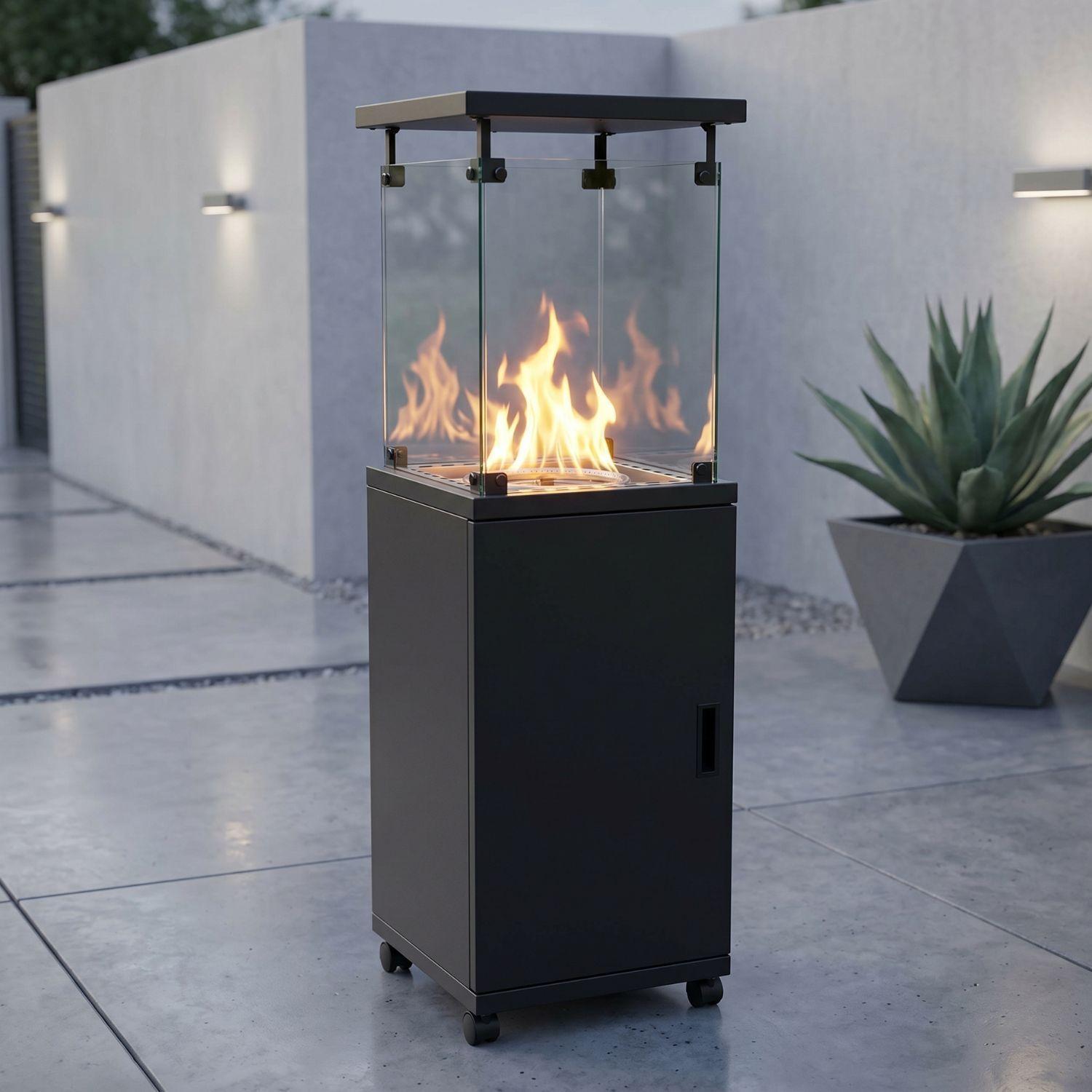 Estufa a Gas Exterior VULKAN Black-6