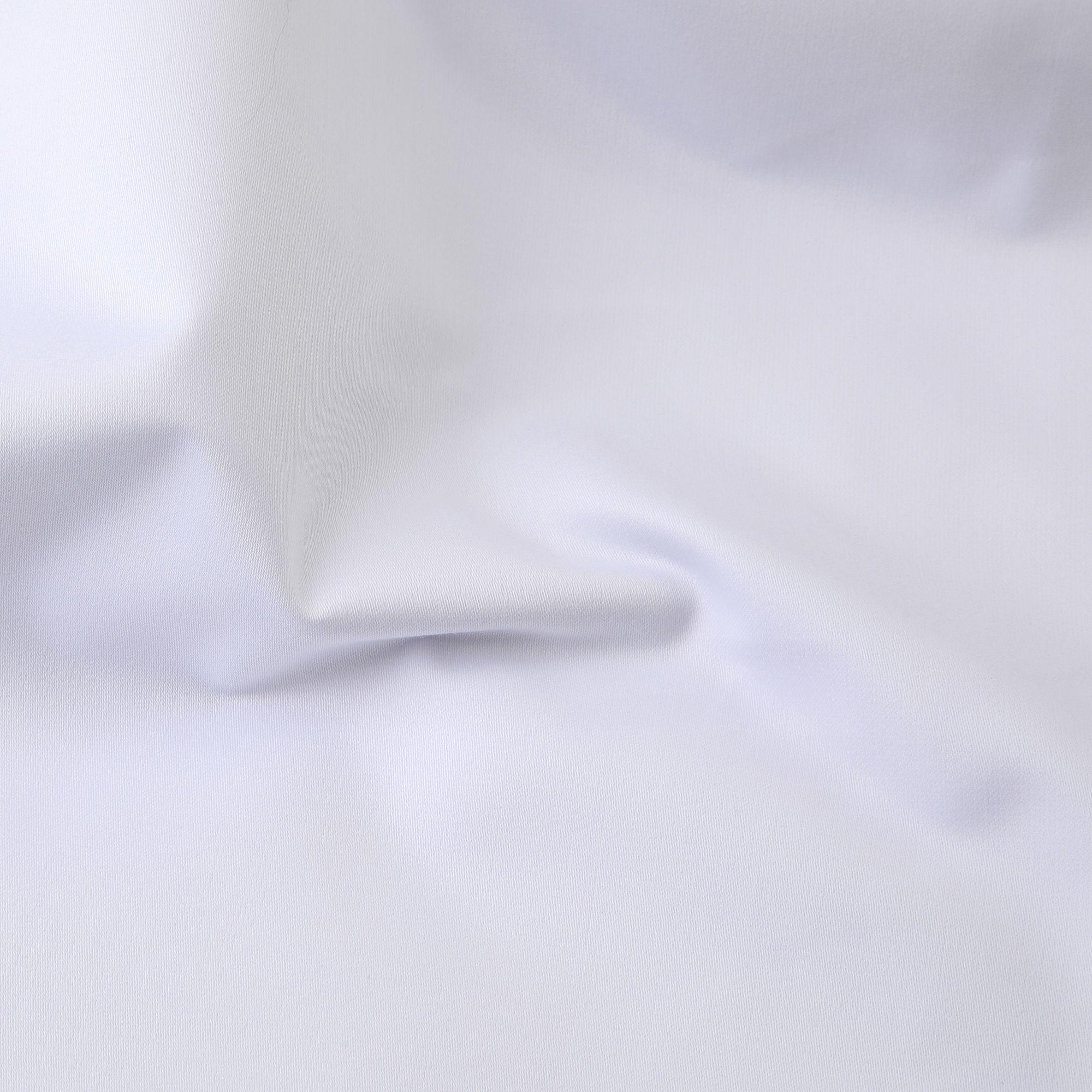 Set Sábanas King 600 Hilos Algodón Pima Peruano Sateen Liso Blanco-6