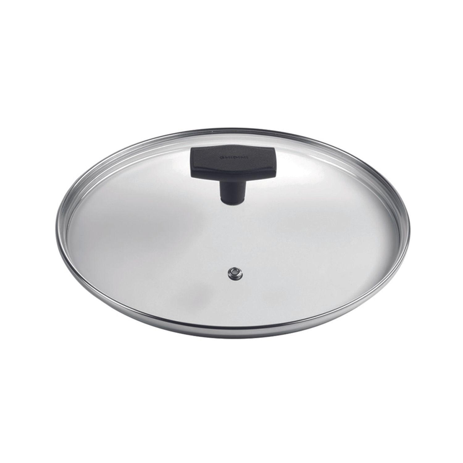 SET Olla 2 Asas 22cm Antiadherente Blanco con tapa Daily-2