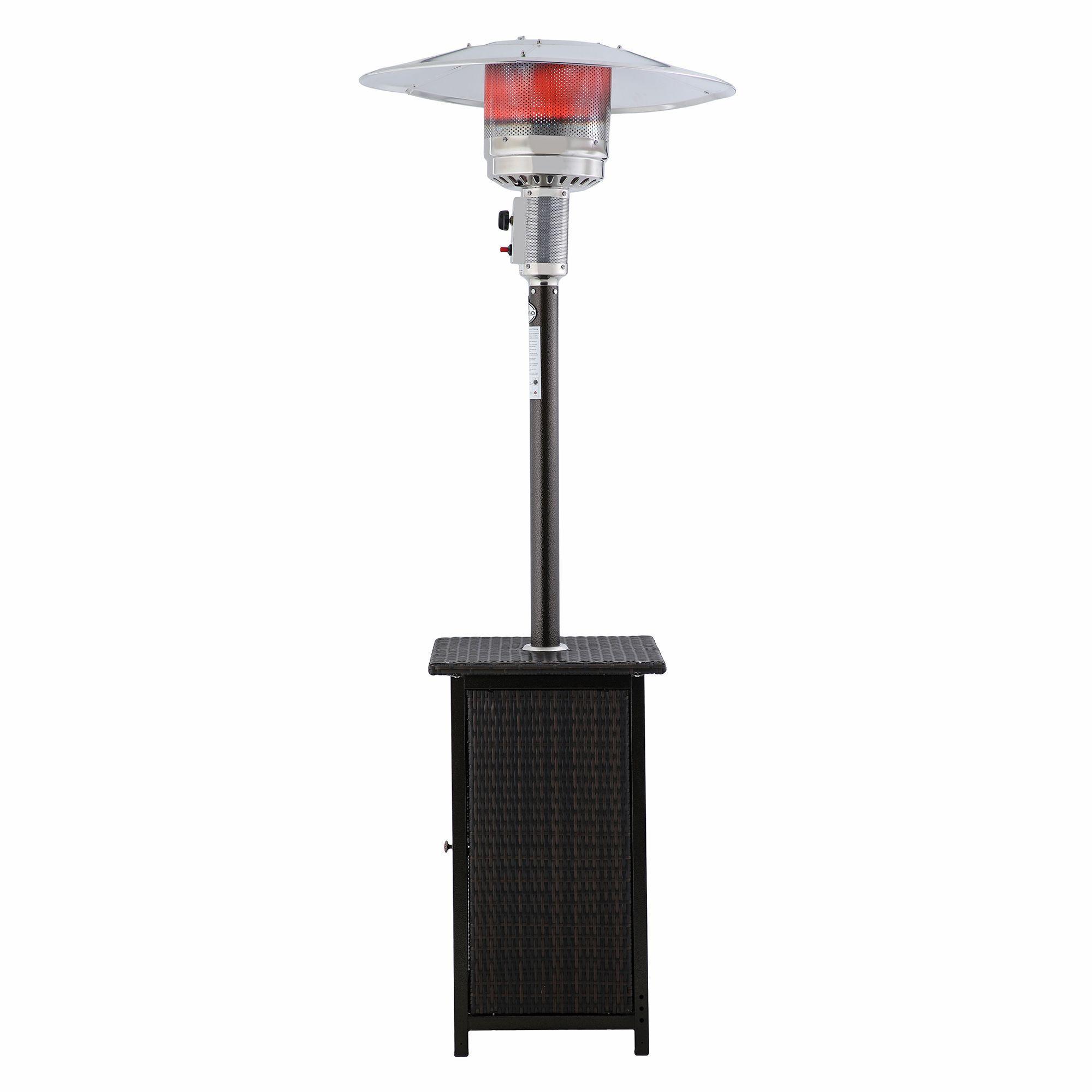 Estufa a Gas Exterior SETAX Rattan Funda-3