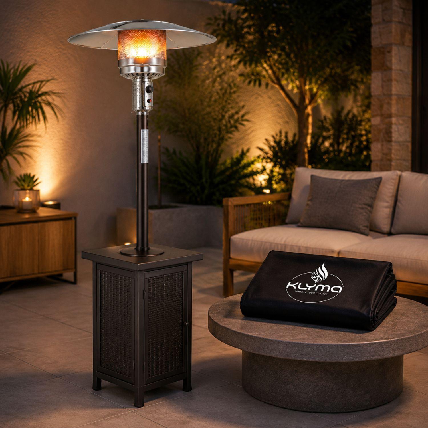 Estufa a Gas Exterior SETAX Rattan Funda-5