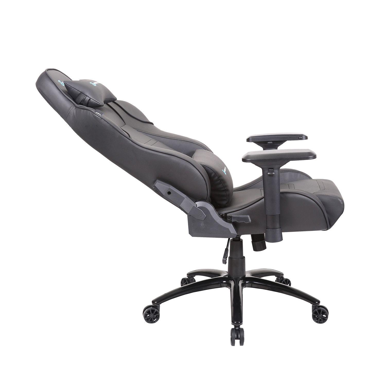 Silla Gamer Valkyr Negro/Negro-6