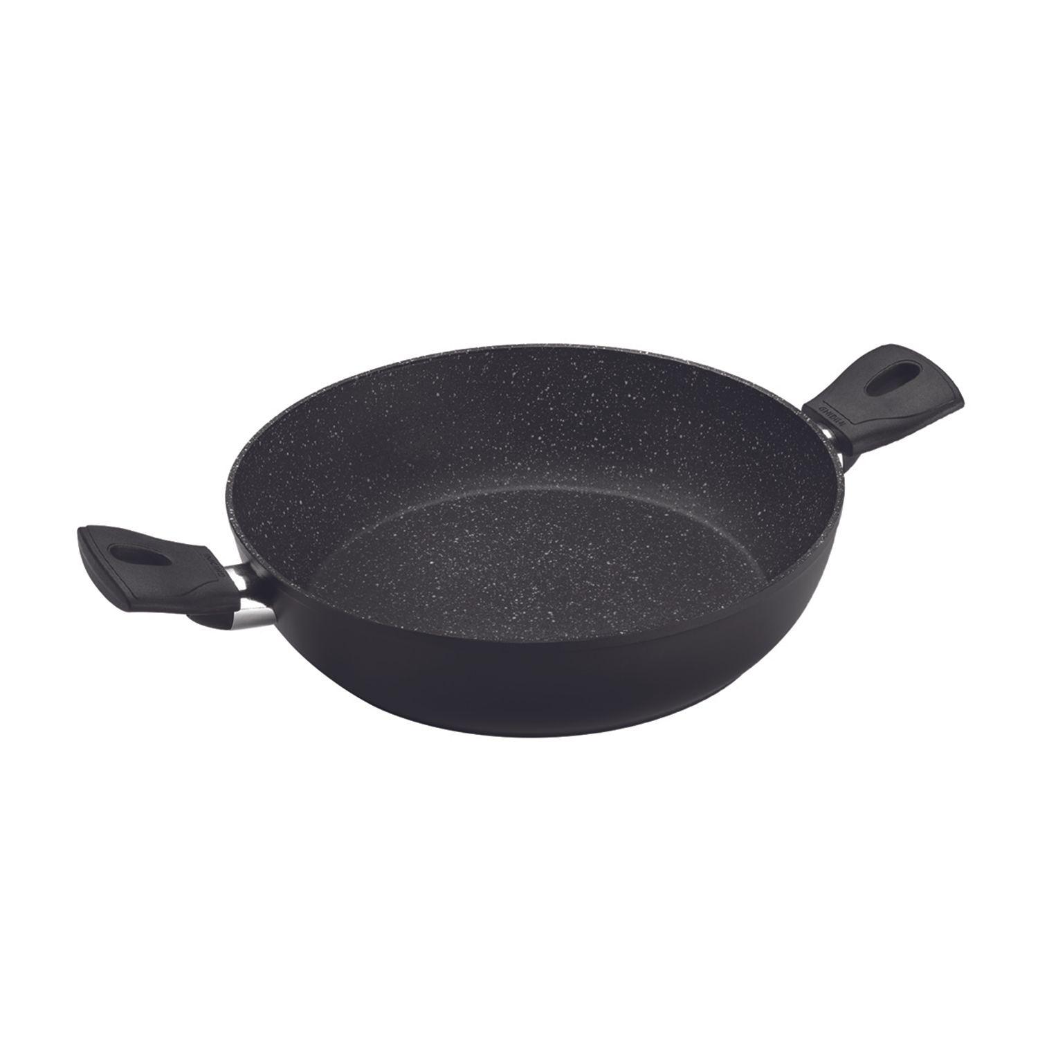 SET Wok 2 Asas 28cm  Antiadherente con Tapa Daily-1