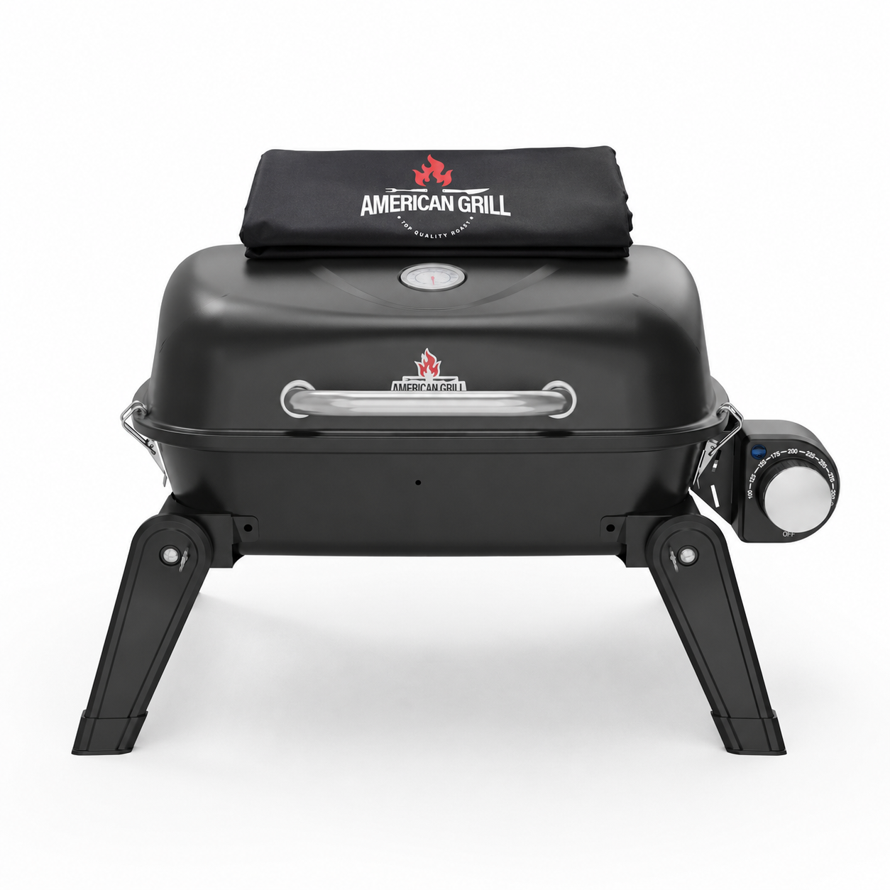 Parrilla Exterior Interior Electrica E1B Aspen Black Funda EXS-3