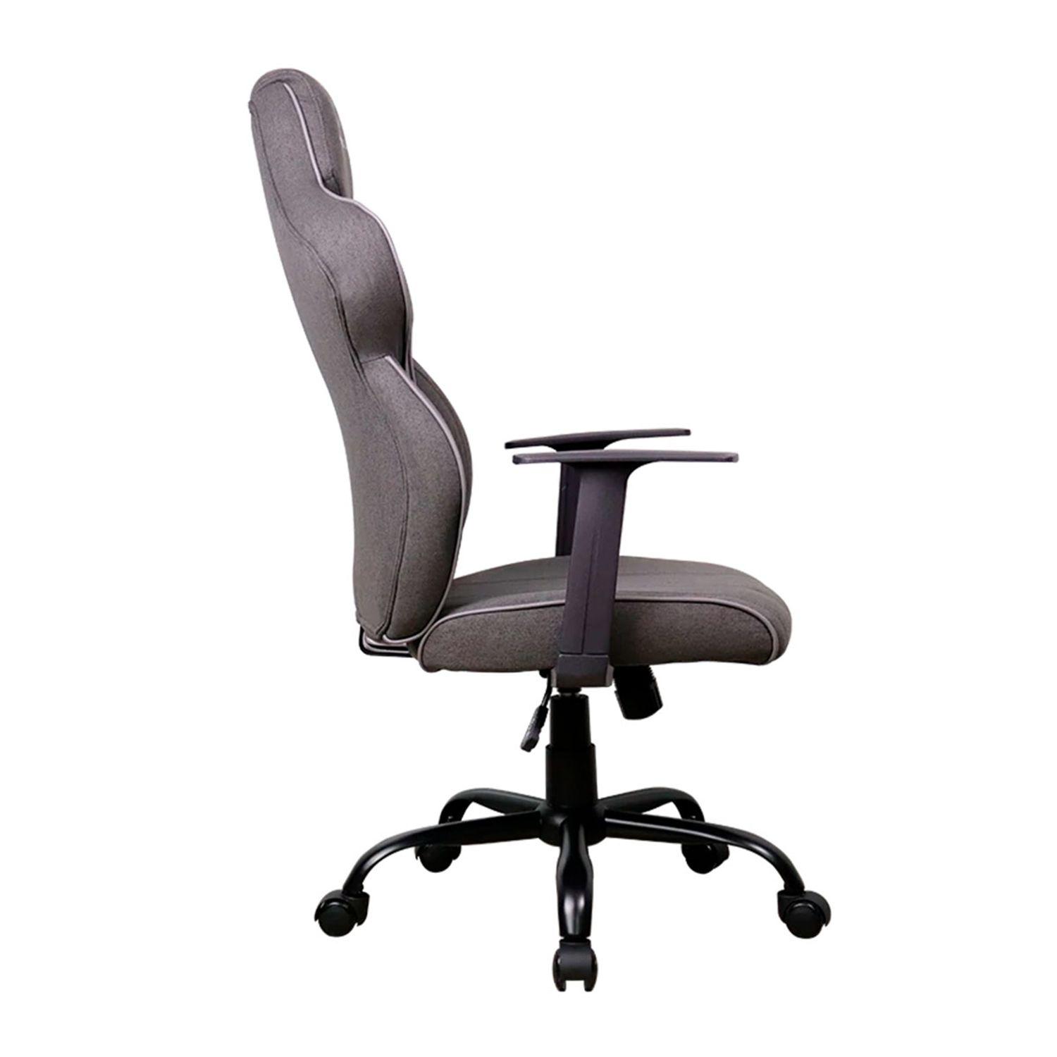 Silla Gamer Fafnir Gris-Negro-2