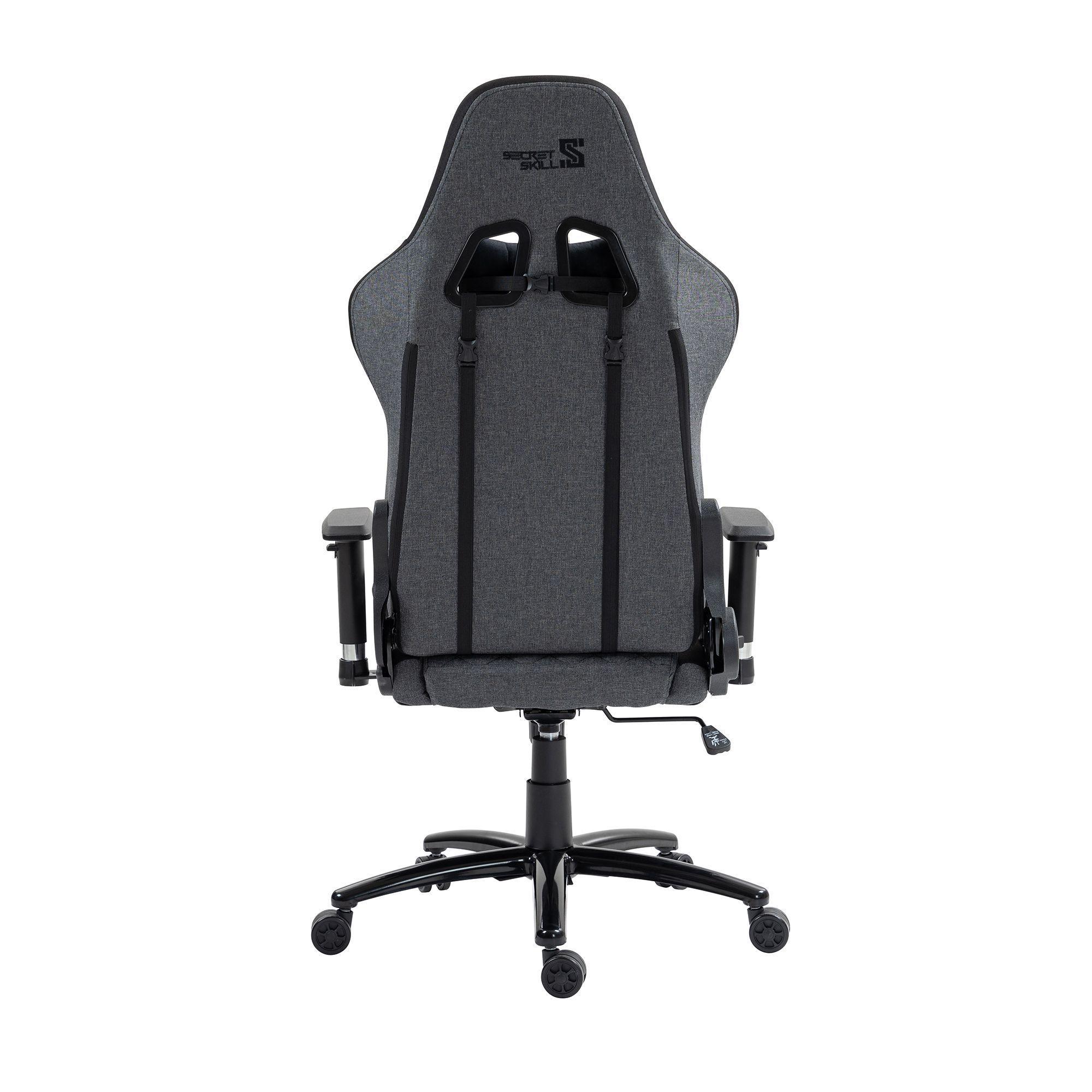 Silla Gamer Spy Gris/Negro-3