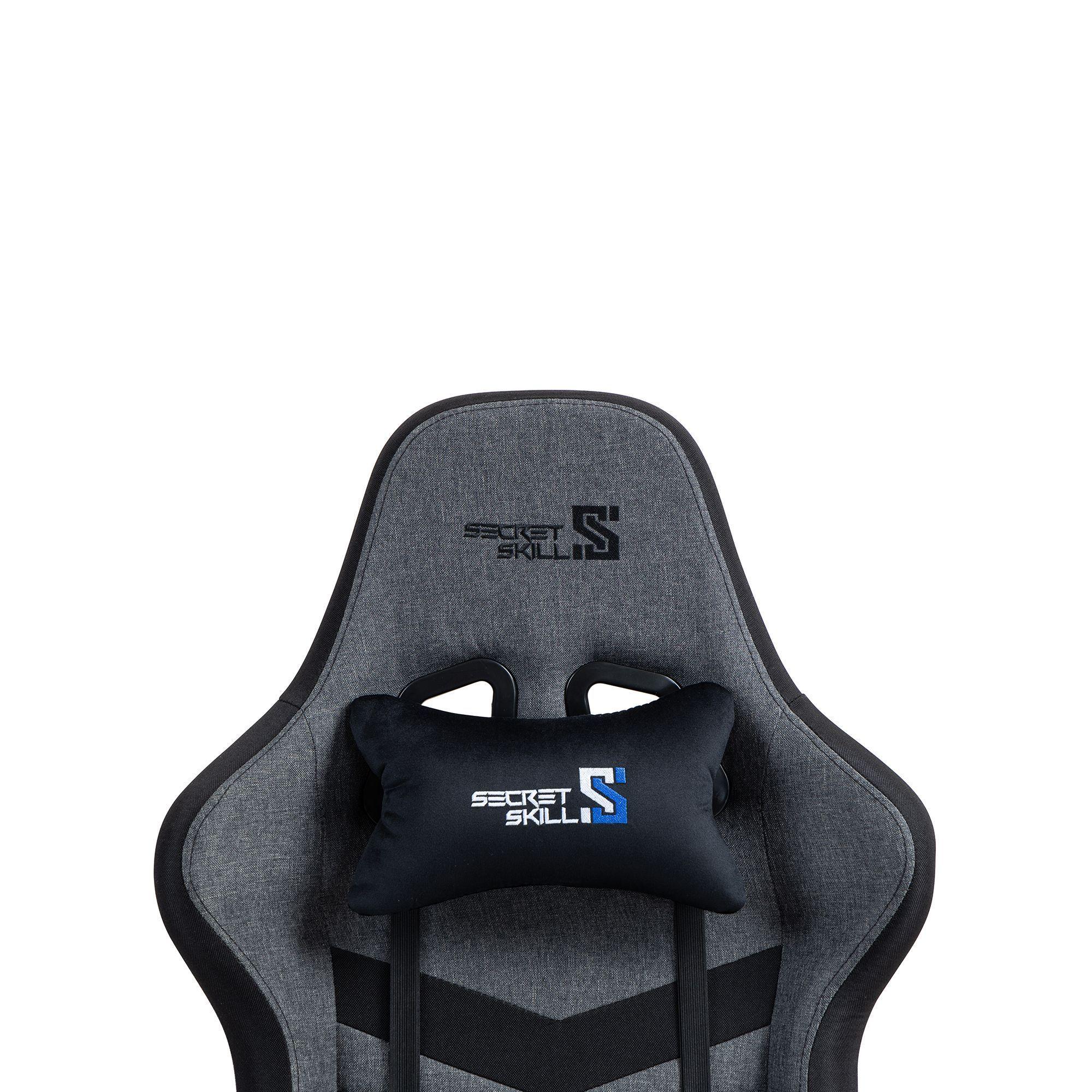 Silla Gamer Spy Gris/Negro-5