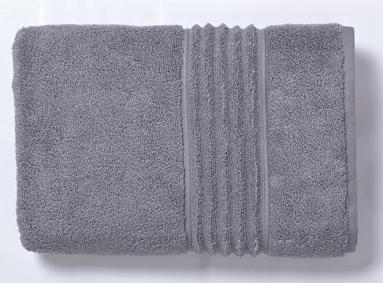 Toalla de Baño 700 Gramos Algodón Egipcio Gris Pizarra-2