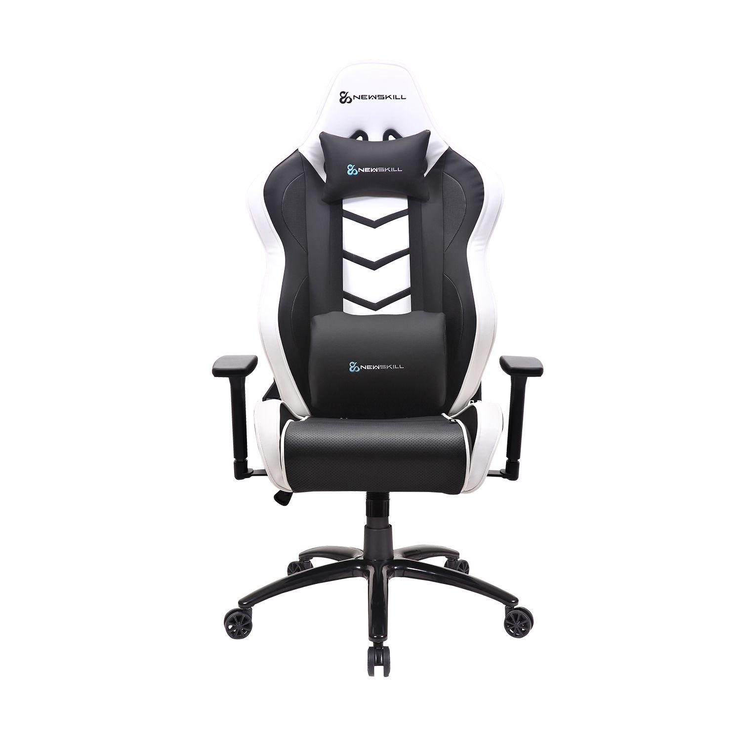 Silla Gamer Kaidan Blanco-Negro-2