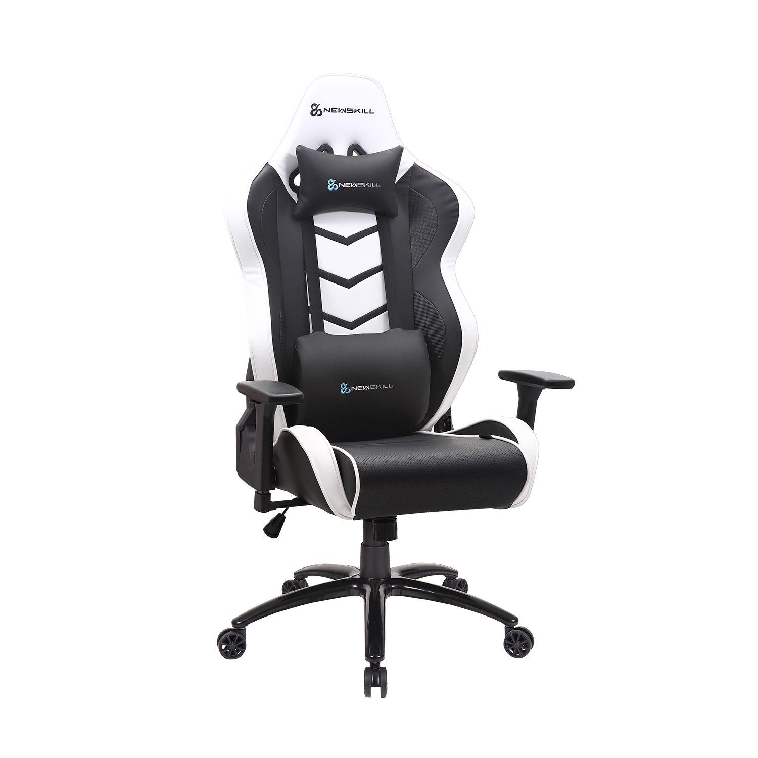 Silla Gamer Kaidan Blanco-Negro-3