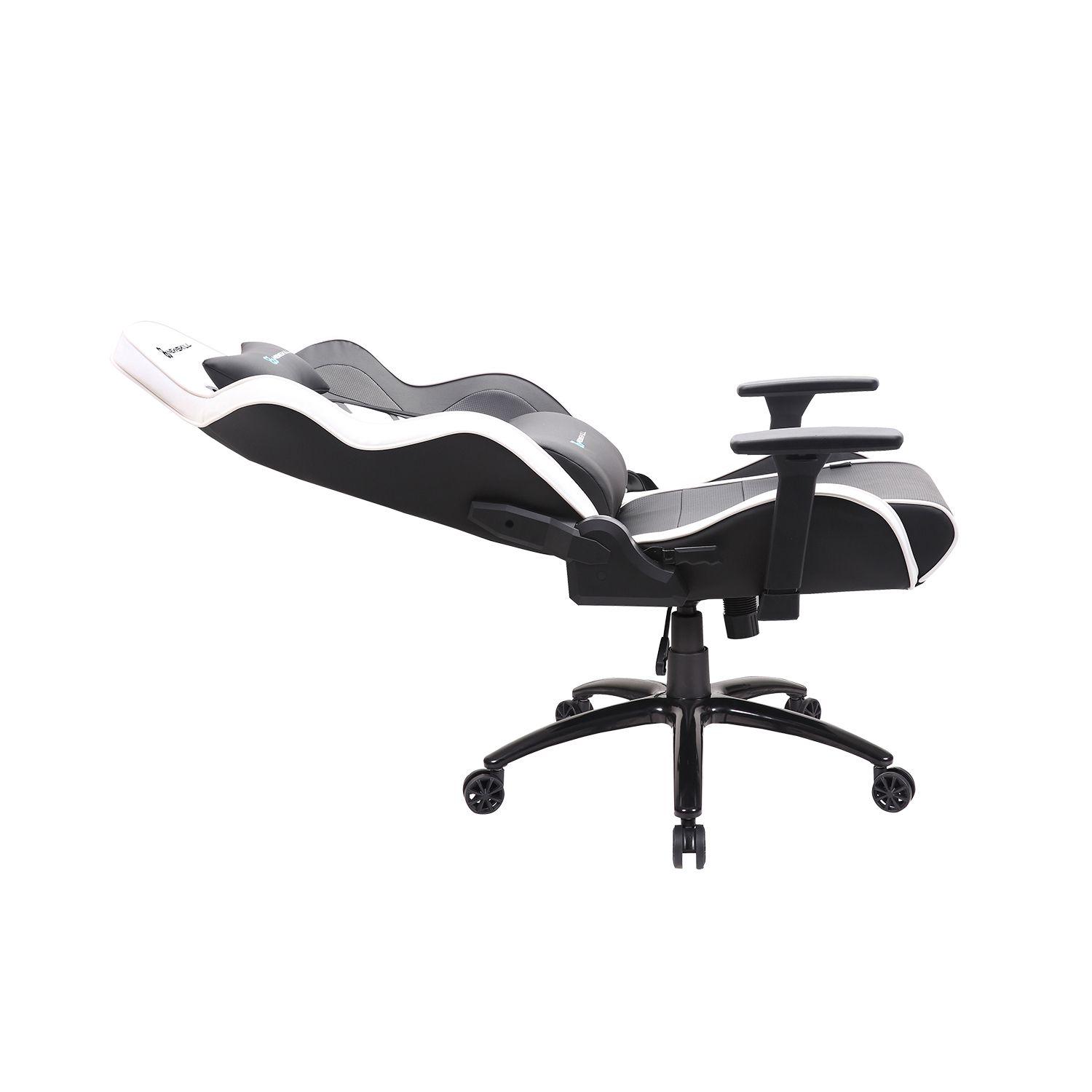 Silla Gamer Kaidan Blanco-Negro-6