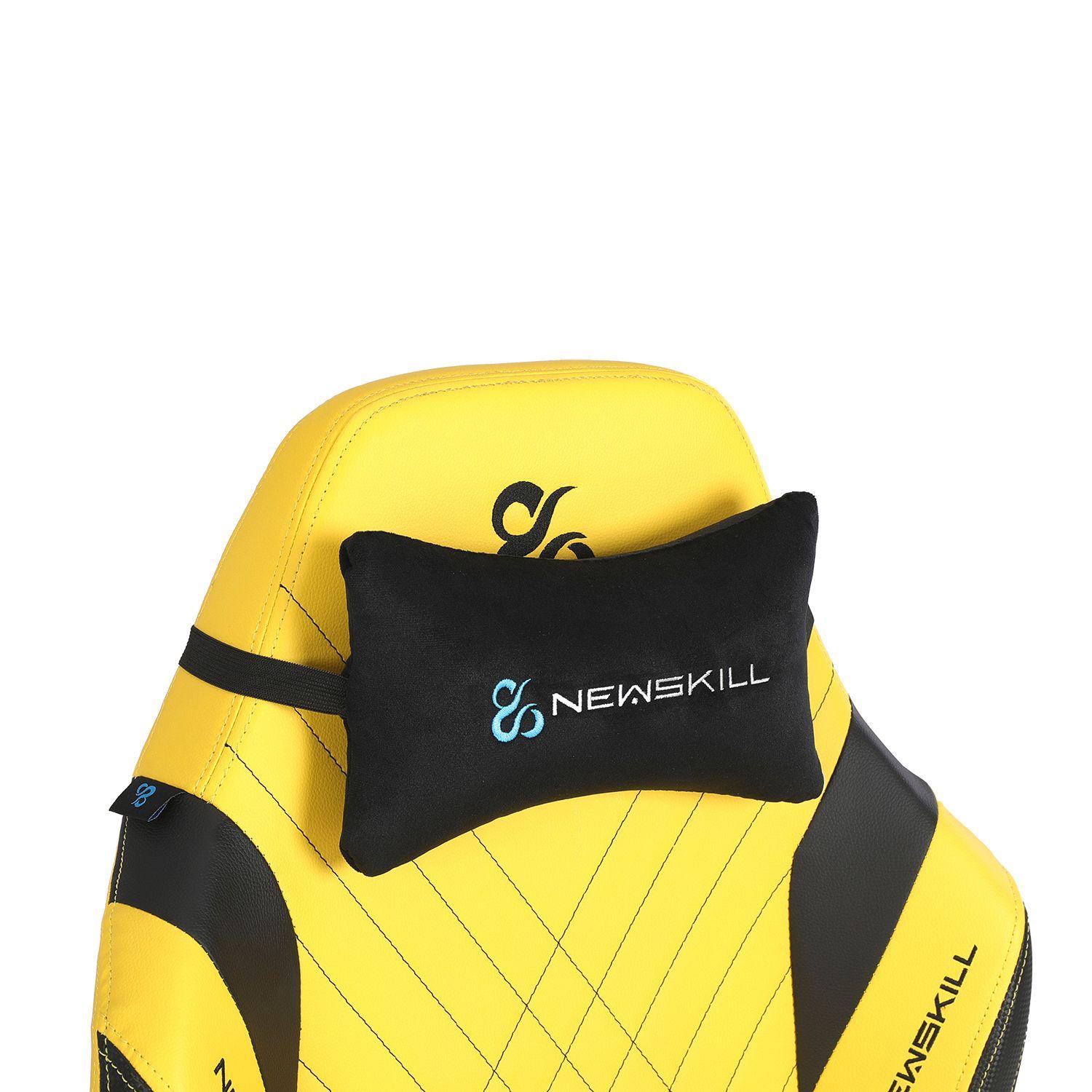 Silla Gamer Neith Negro/Amarillo-7