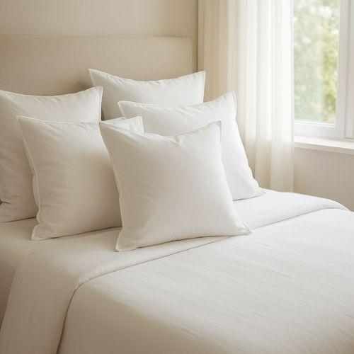 Almohada 350 Gramos Algodón Egipcio 45x45 cm Blanco-3