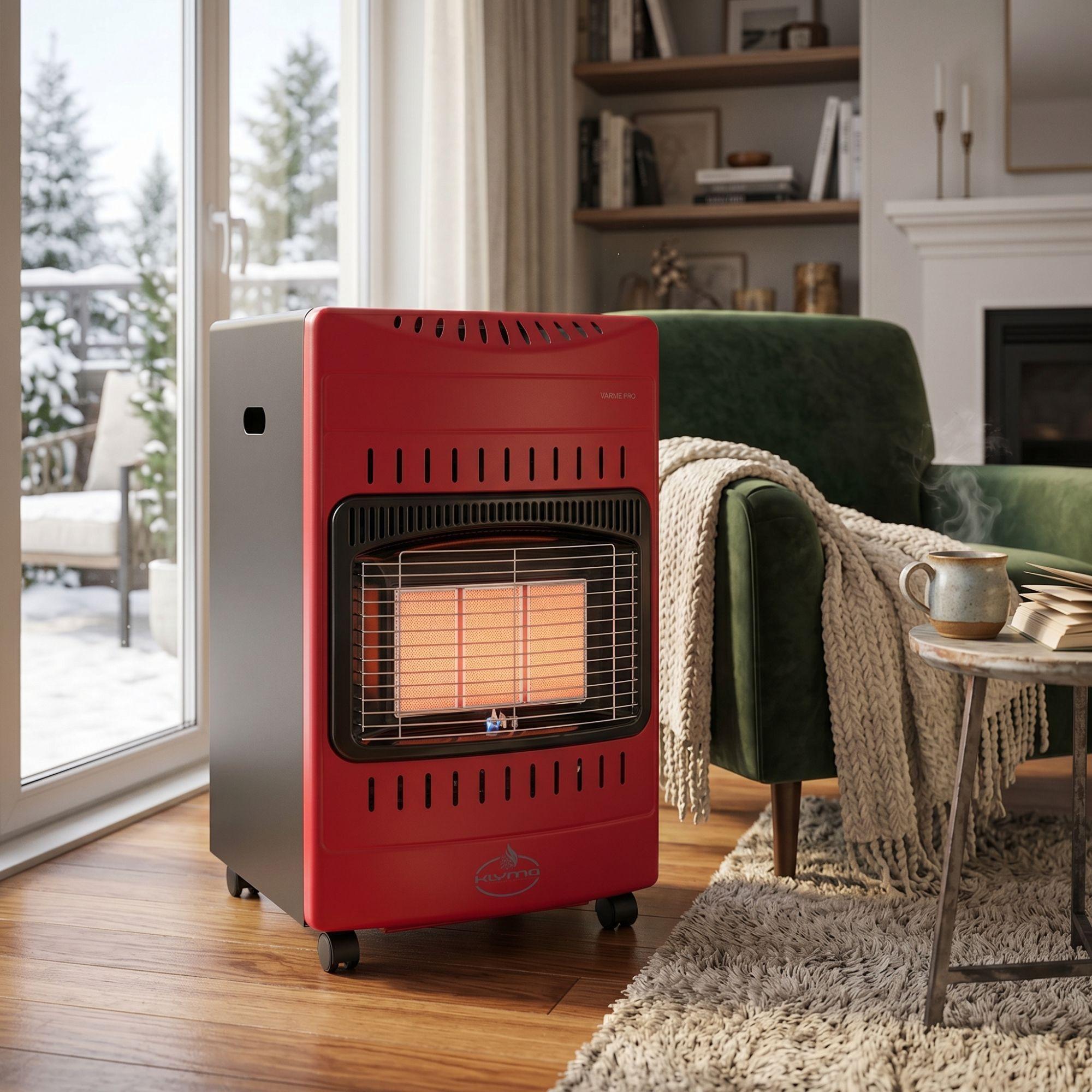 Estufa a Gas Interior 15 Kg 4 2 Kw VARME PRO Red-7