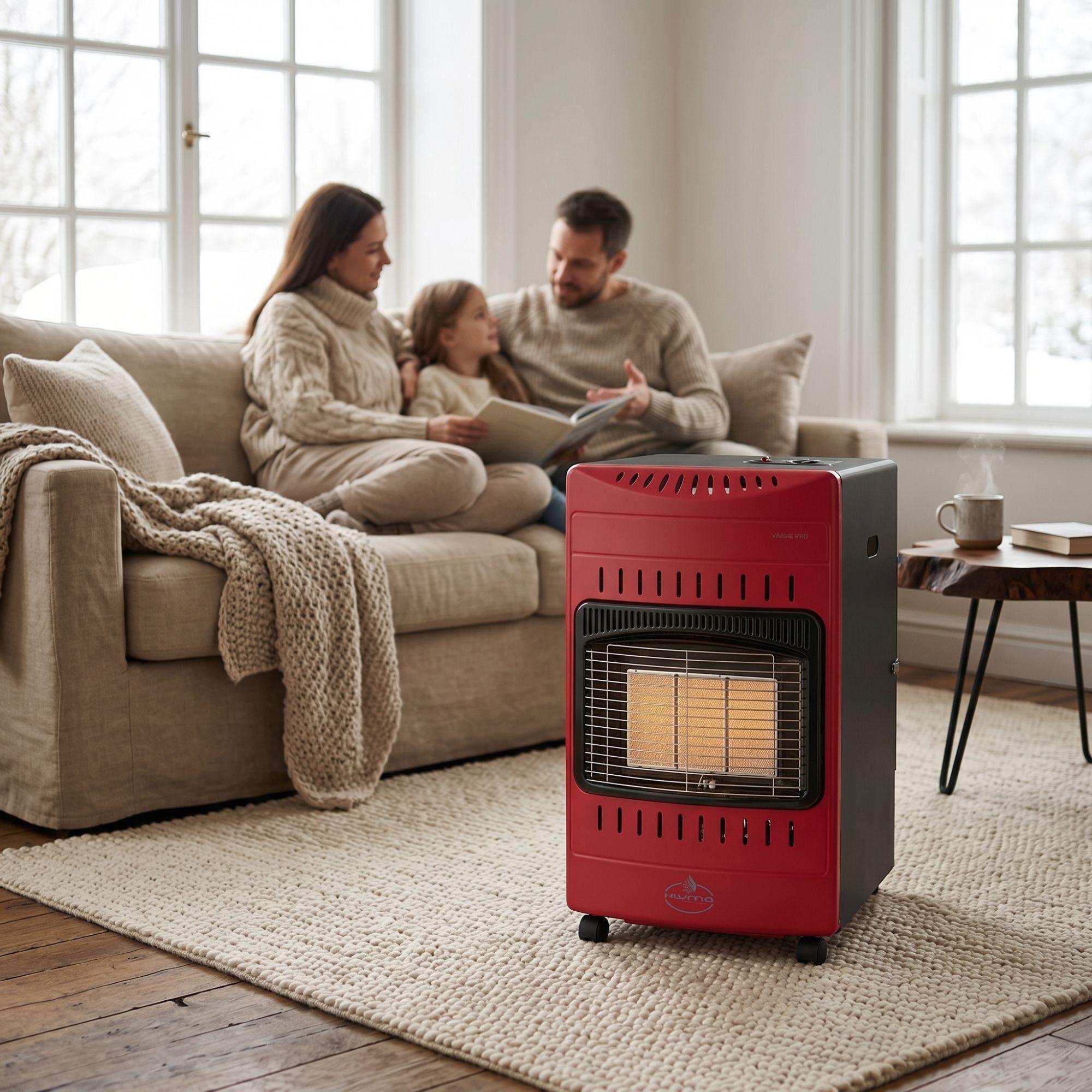 Estufa a Gas Interior 15 Kg 4 2 Kw VARME PRO Red-8