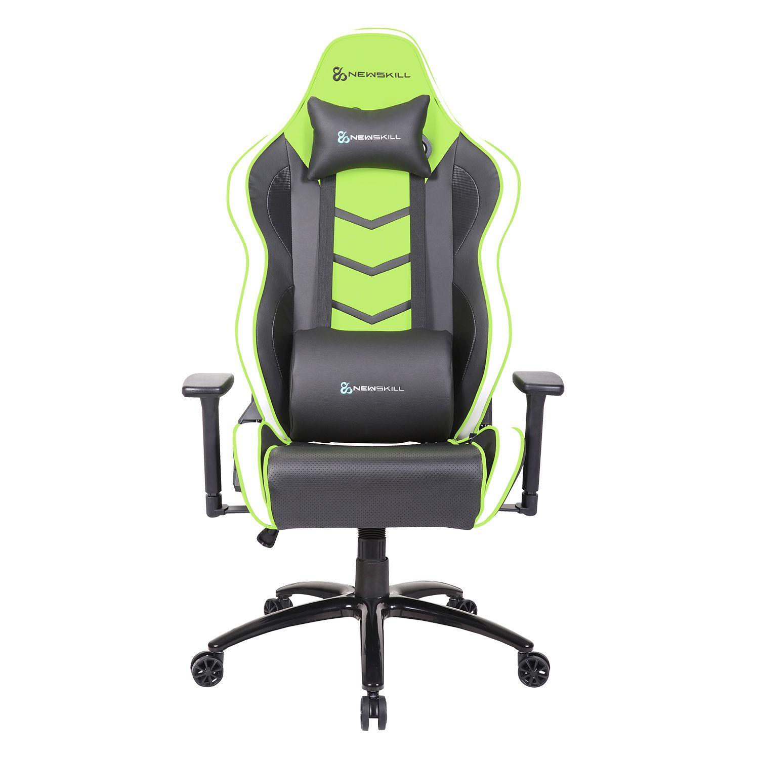 Silla Gamer Kaidan Verde/Negro-2