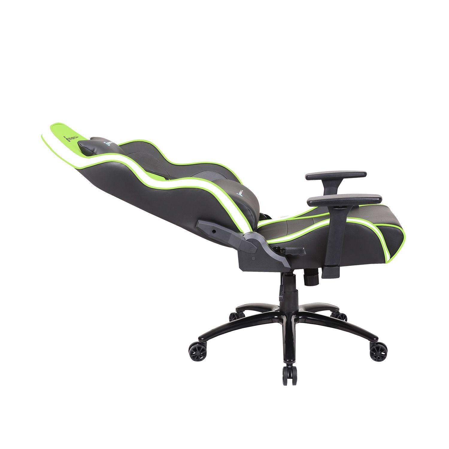 Silla Gamer Kaidan Verde/Negro-6
