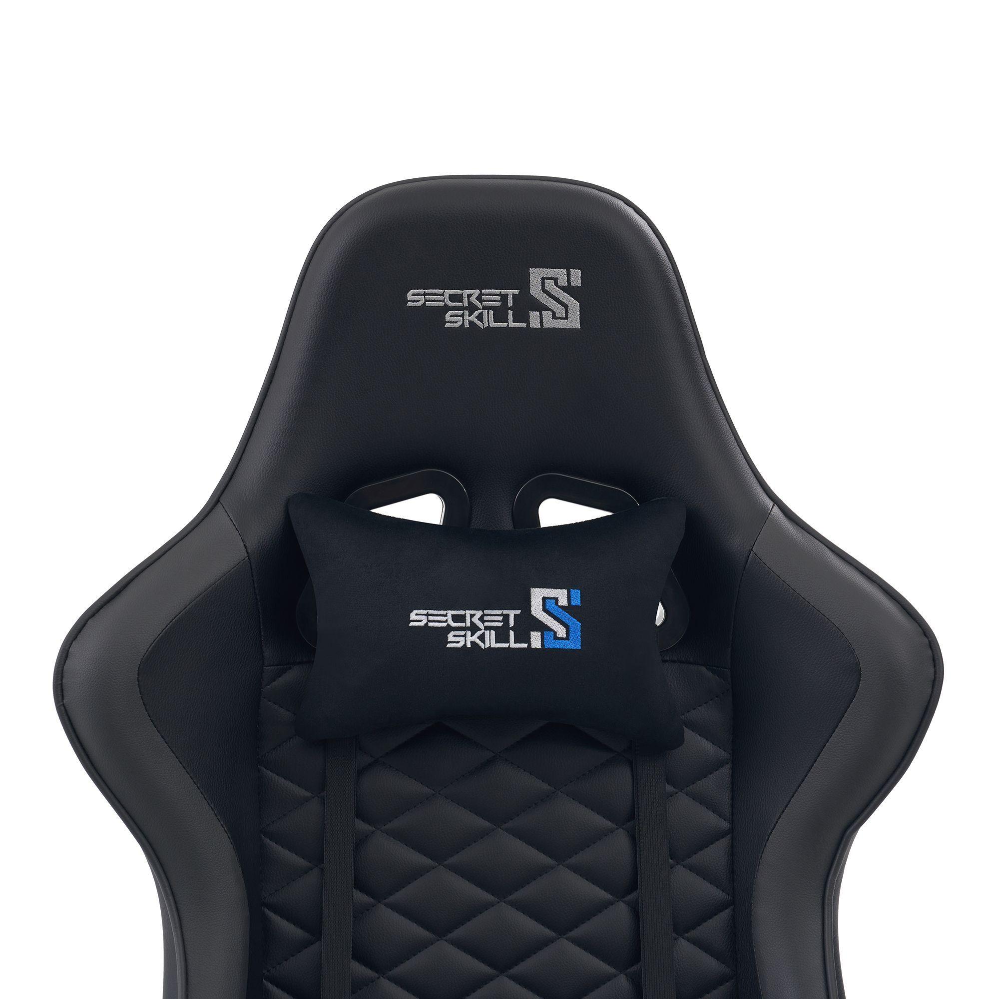 Silla Gamer Shotter Negro Gris-7
