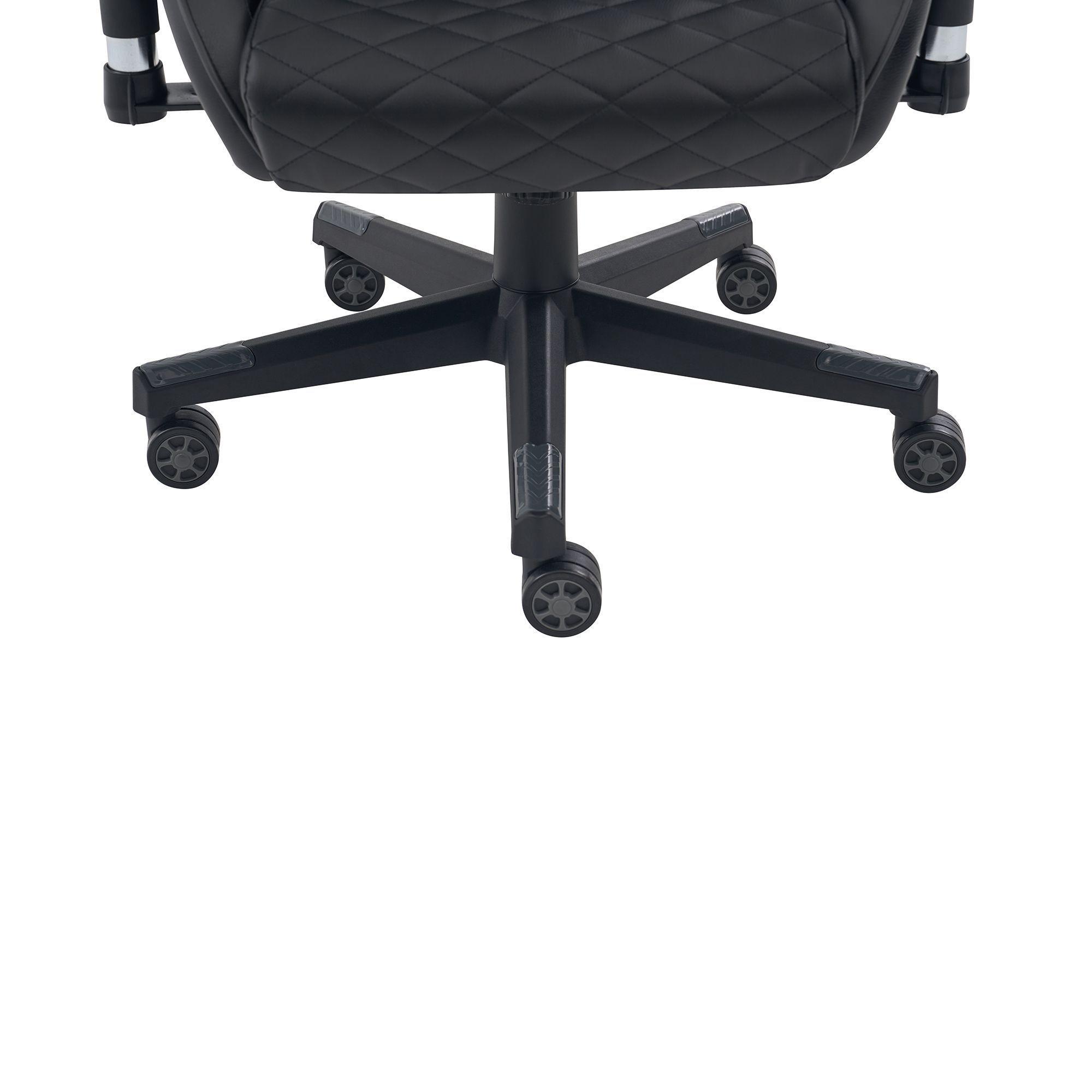Silla Gamer Shotter Negro Gris-9