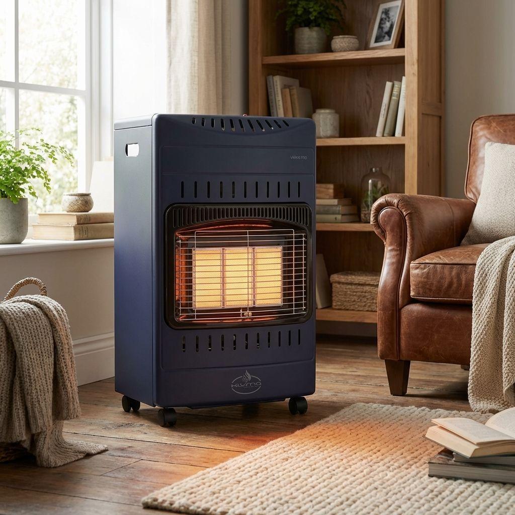 Estufa a Gas Interior 5 Kg 2 8 Kw VARME Blue-7